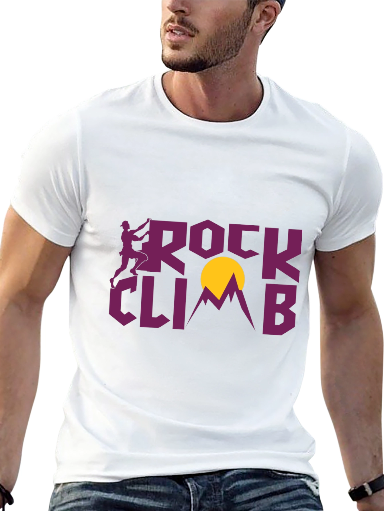 Rock Climb Graphic Tee - Mountain Adventure Shirt