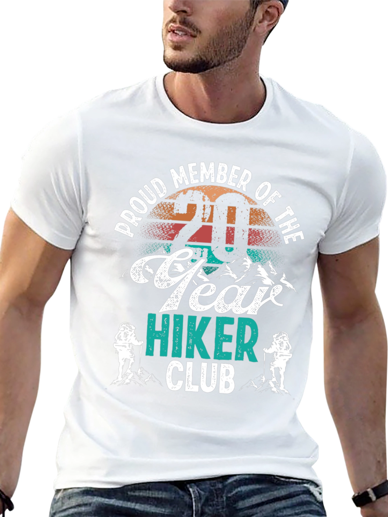 Proud Member 20 Year Hiker Club T-Shirt