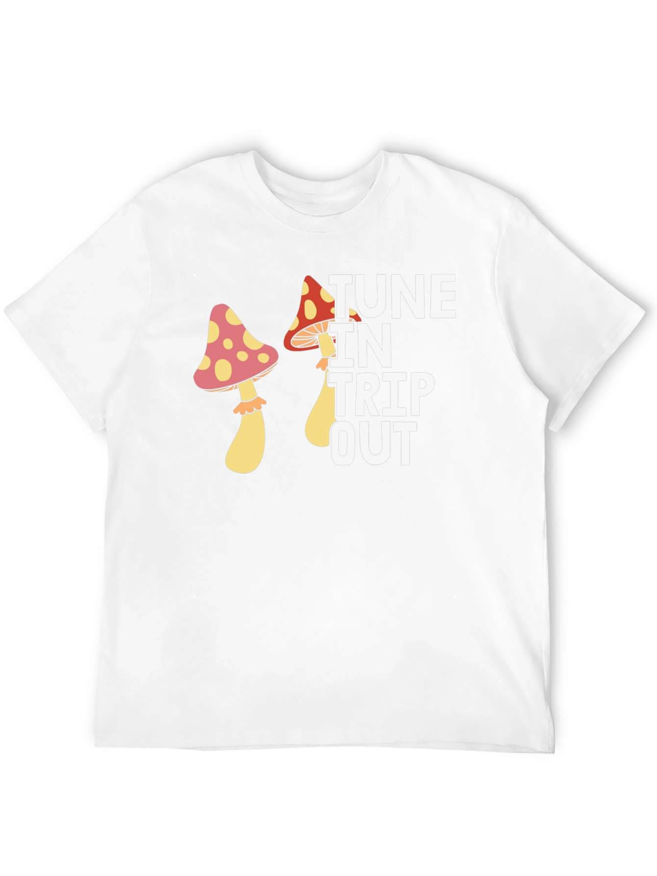 Tune In Trip Out Mushroom Graphic Tee