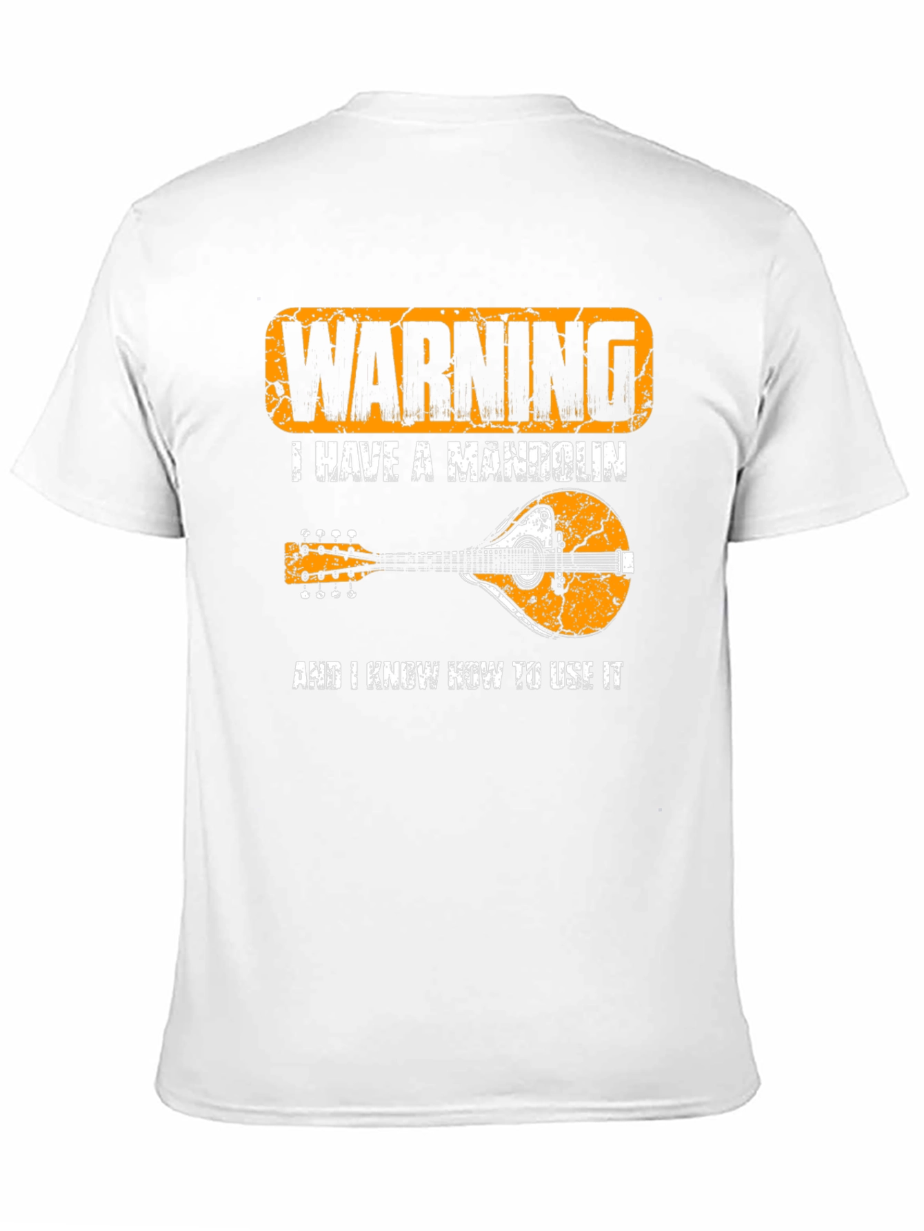 Warning Mandolin Player T-Shirt