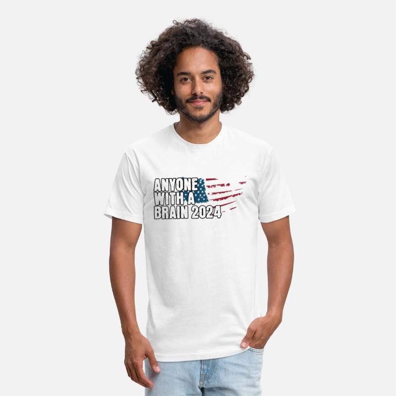 2024 Brain Vote Democracy Anti-Trump Tee