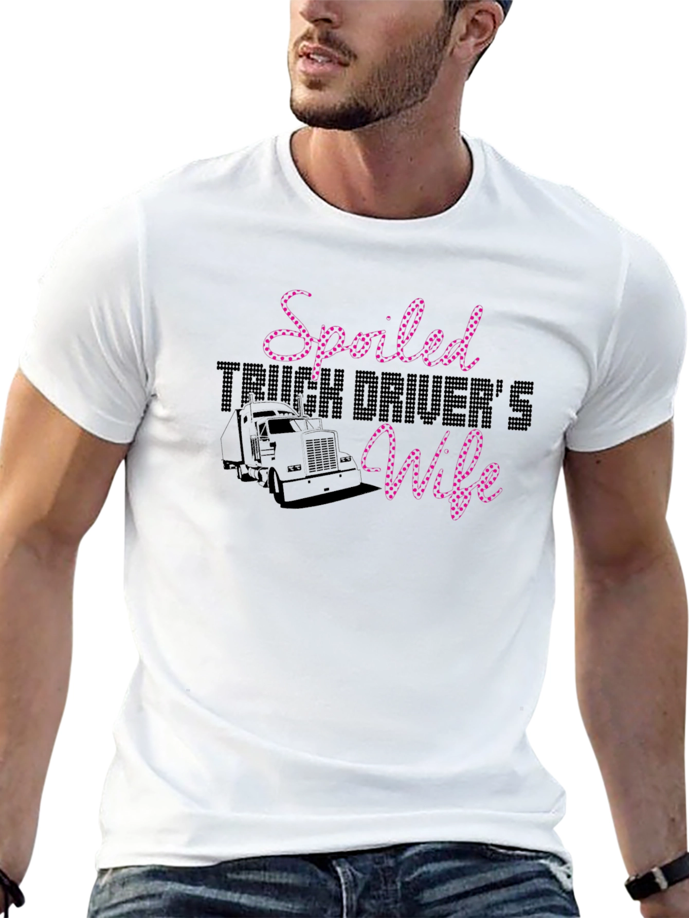 Spoiled Truck Drivers Wife T-Shirt