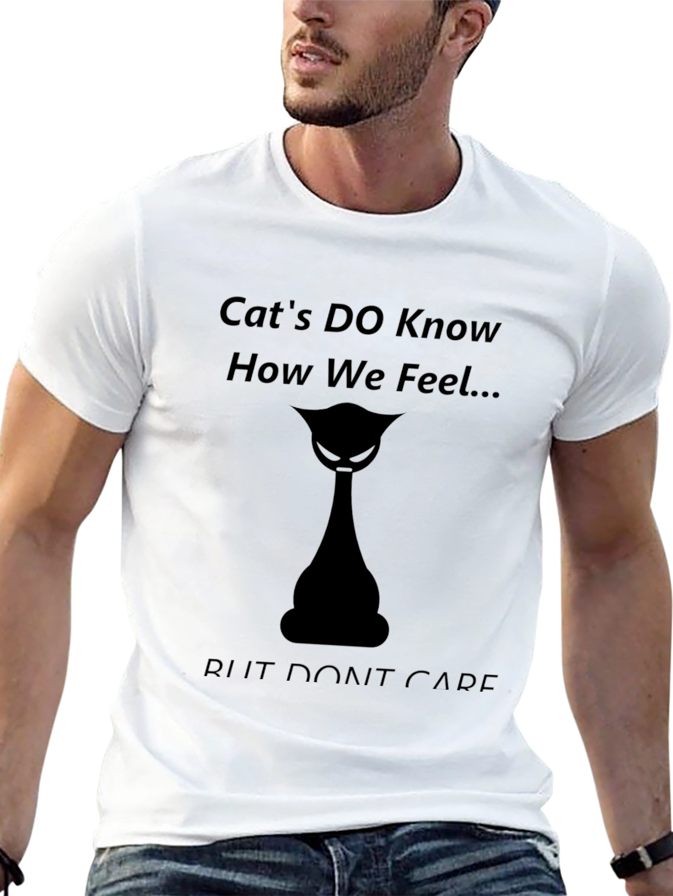 Sarcastic Cat Lover T-Shirt - Funny Pet Owner Tee