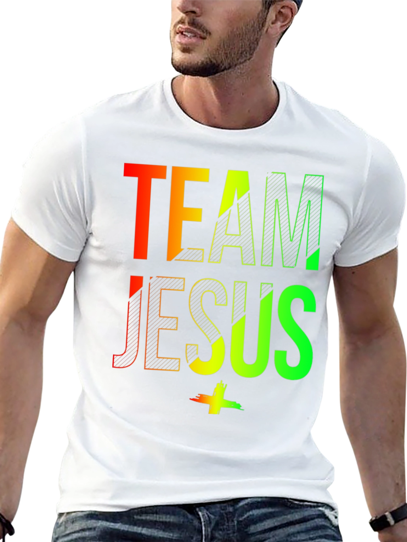 Team Jesus Graphic T-Shirt - Religious Apparel