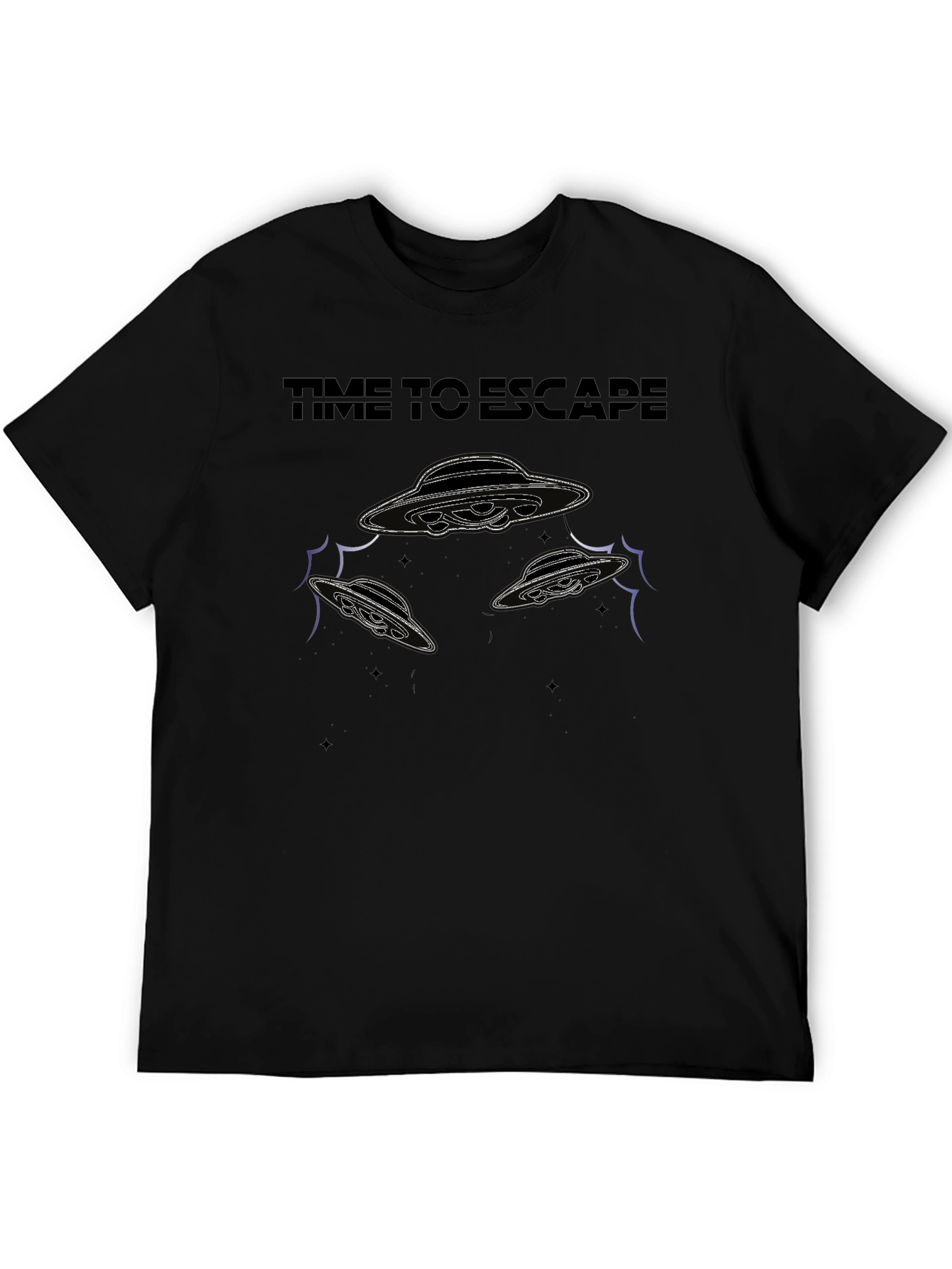 Time To Escape UFO Graphic Tee