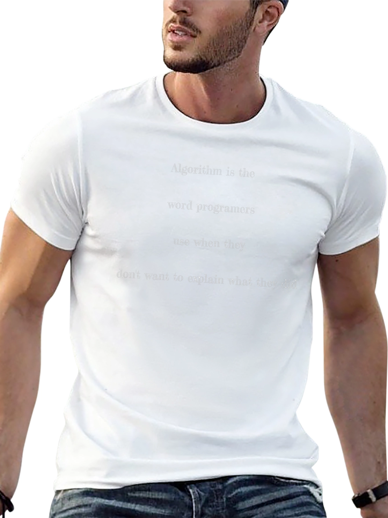 Algorithm Programmer T-Shirt - Coding Humor