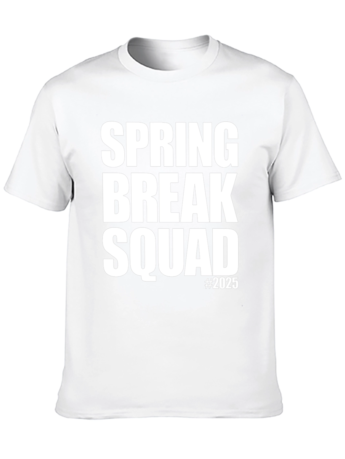 Spring Break Squad 2025 T-Shirt - Fun Vacation Tee