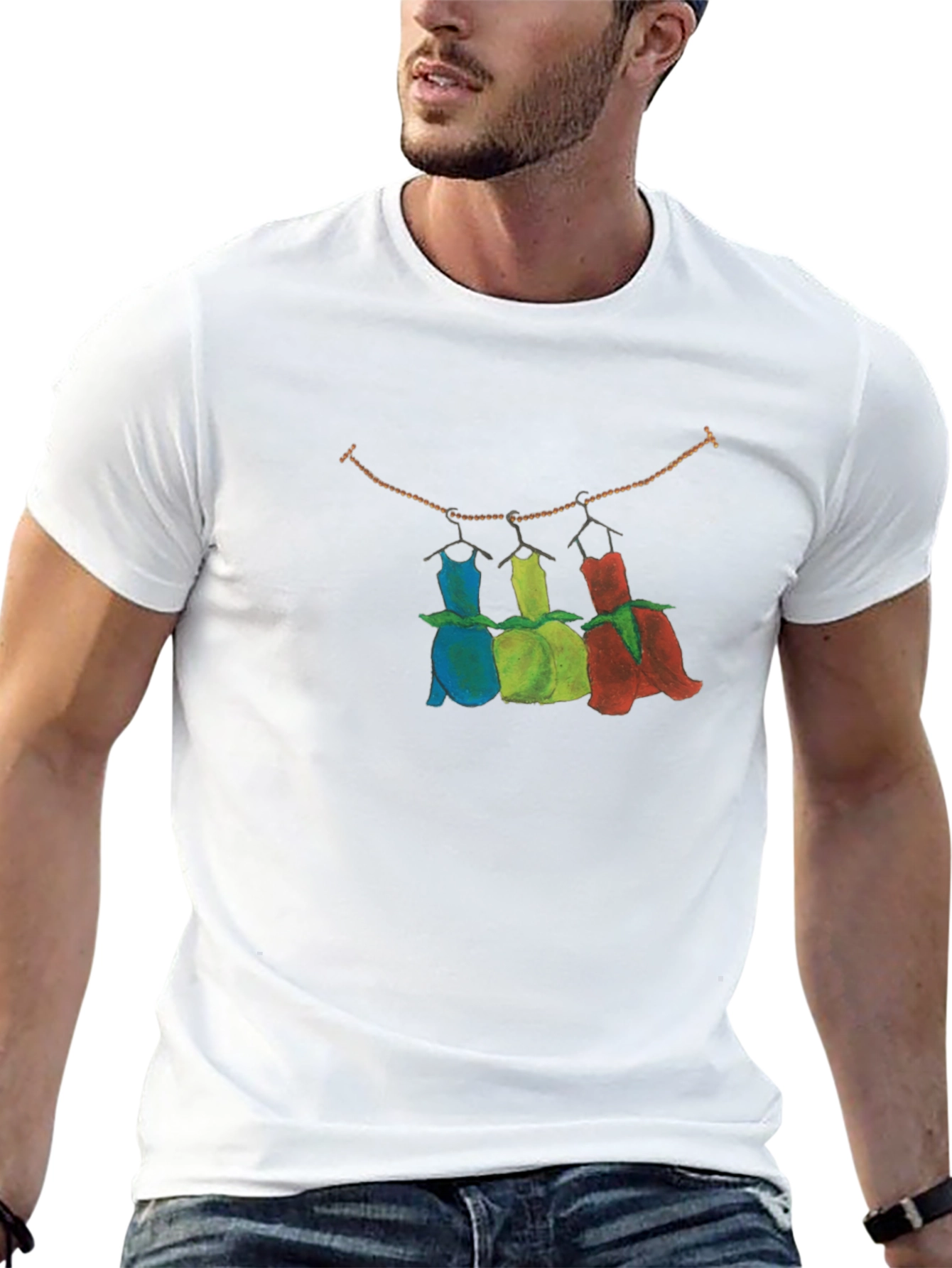 Rose Dress Trio T-Shirt