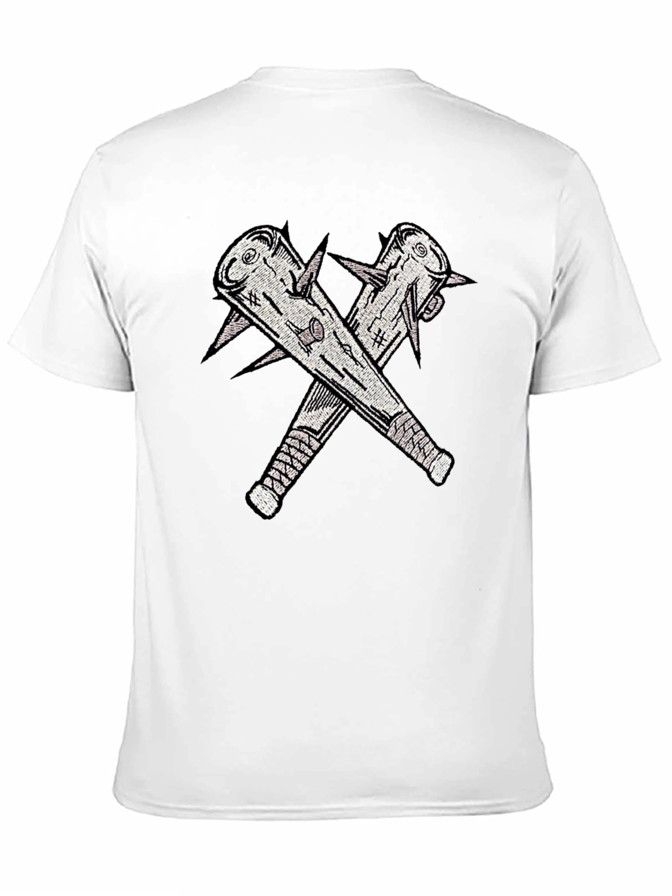 Spiked Club Graphic Black T-Shirt