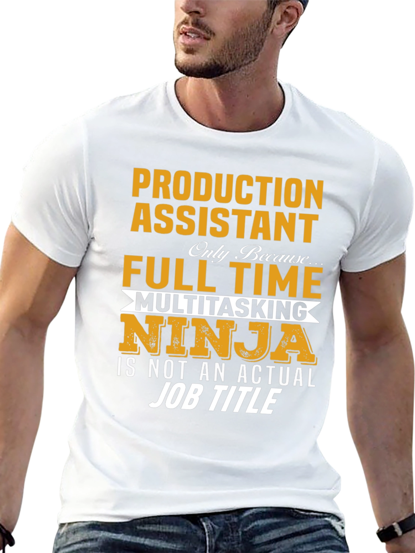 Production Assistant T-Shirt - Multitasking Ninja