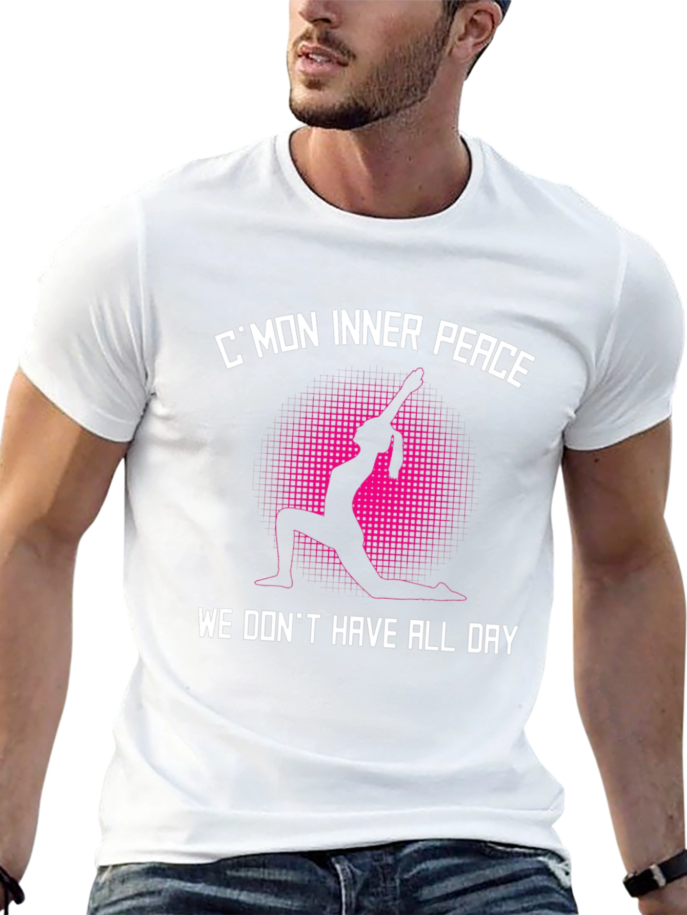 Inner Peace Yoga Graphic Tee - Comfort Fit