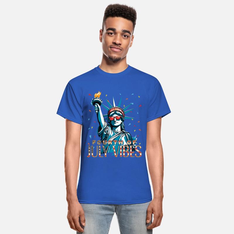 4th July Vibes Statue Of Liberty Celebrate