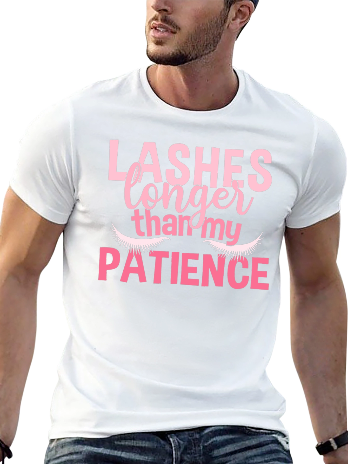 Lashes Longer Than My Patience Graphic Tee