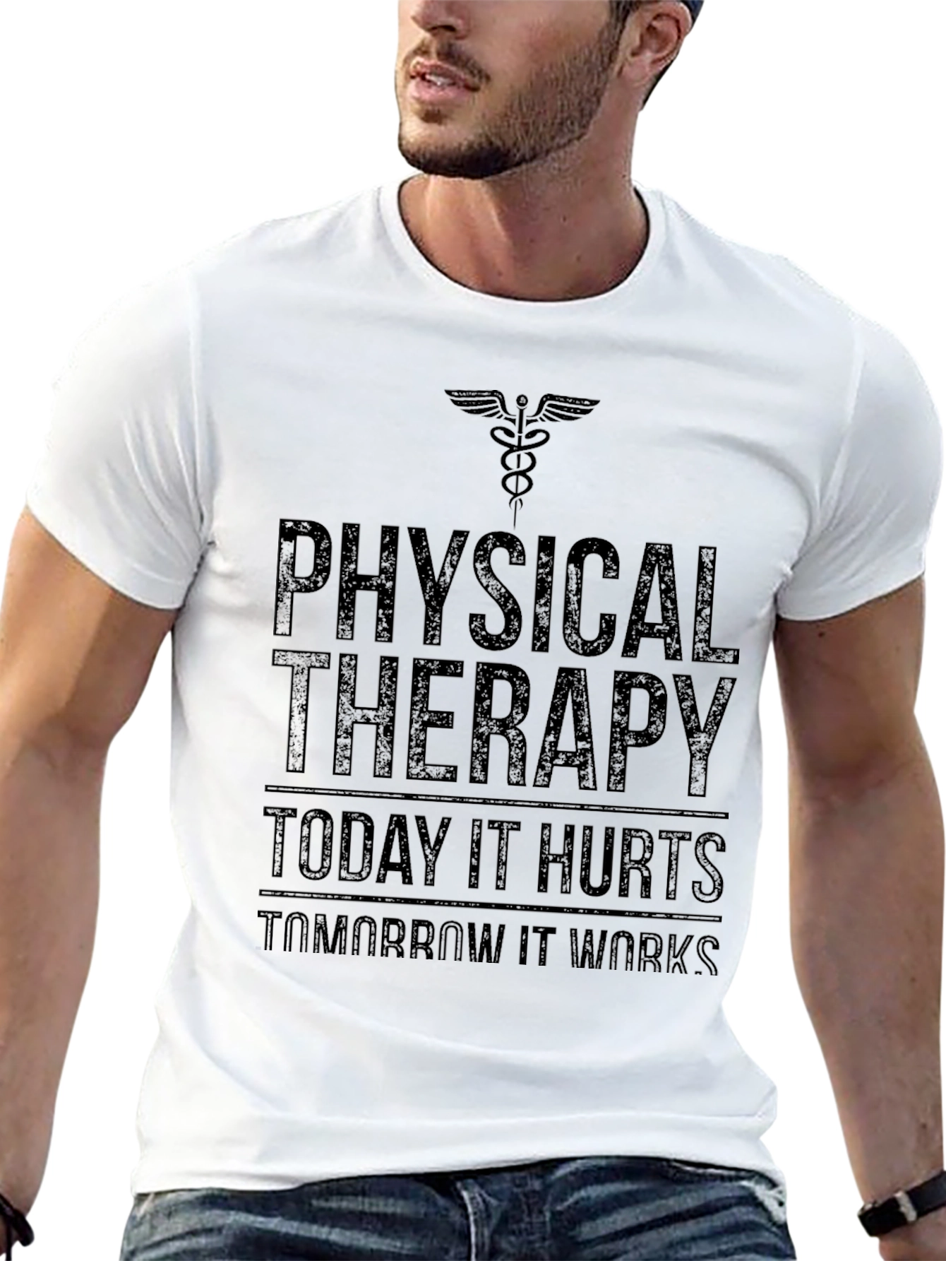 Physical Therapy Graphic T-Shirt - Today It Hurts