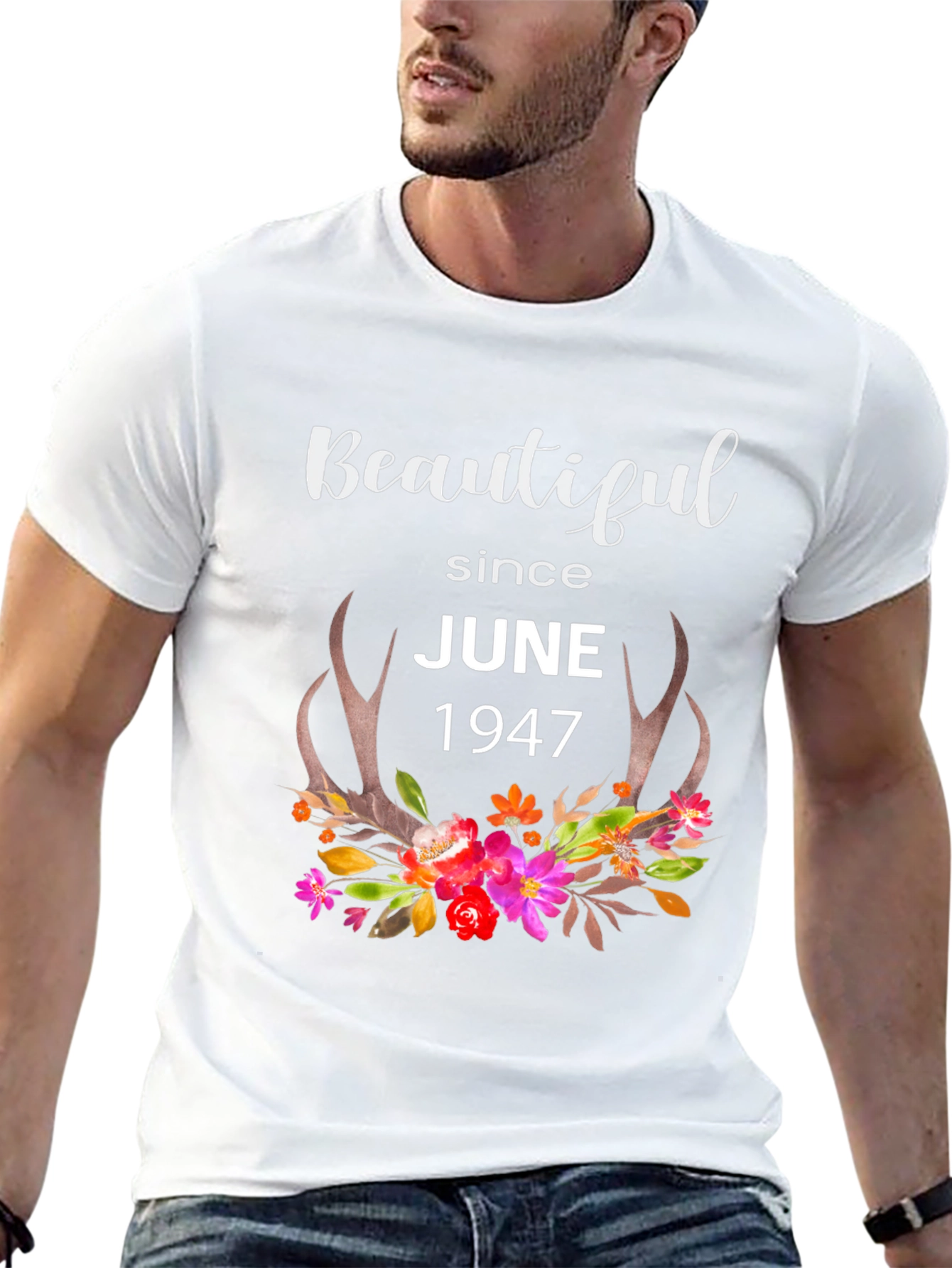 Beautiful Since June 1947 Graphic T-Shirt