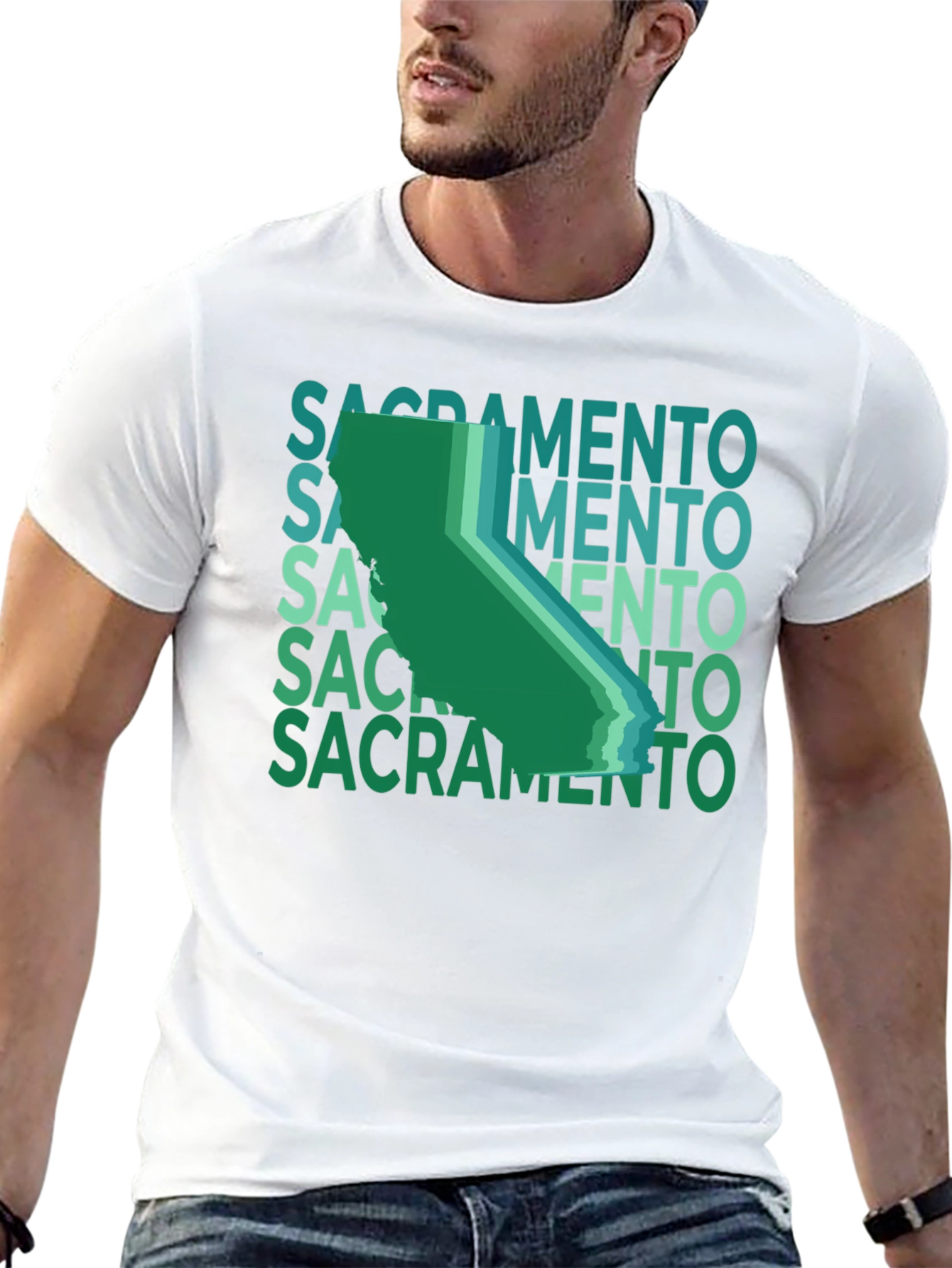 Sacramento California Graphic T-Shirt