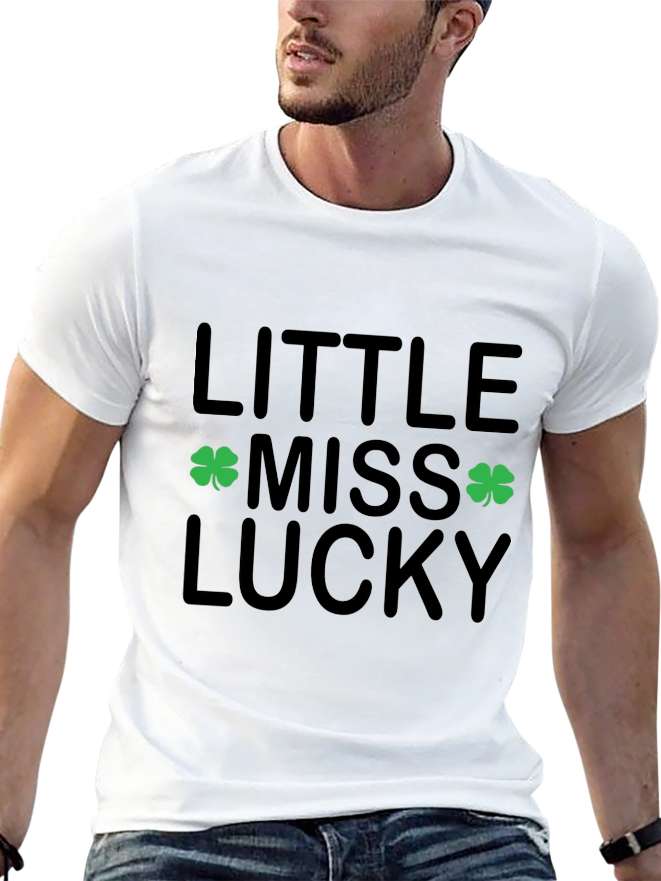 Little Miss Lucky St. Patricks Day T-Shirt