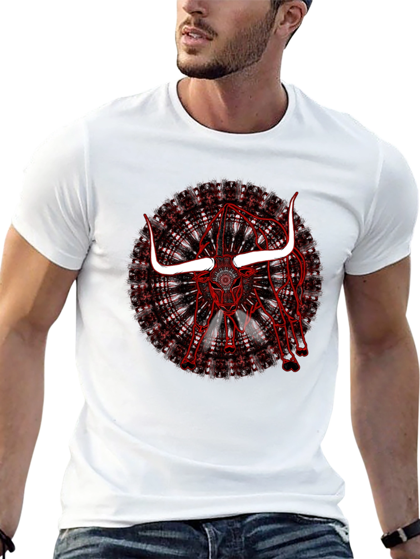 Red Bull Graphic T-Shirt - Mens Black Tee