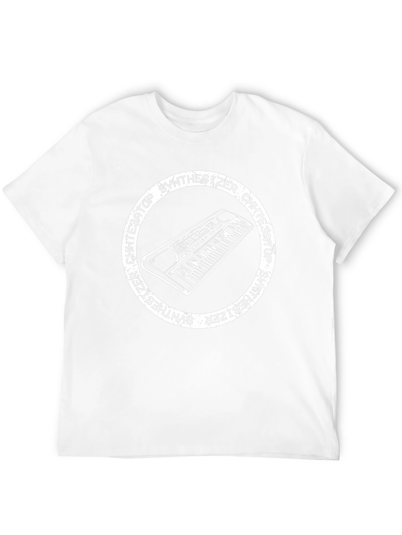 Synthesizer Graphic Tee - Musician Style