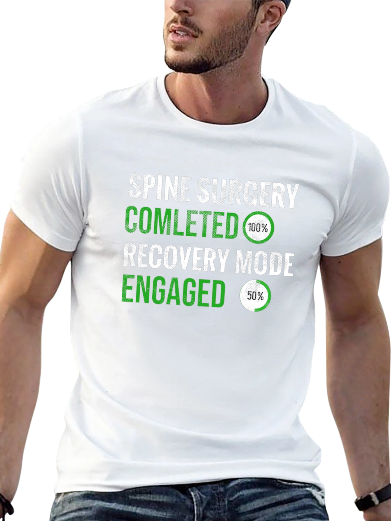 Spine Surgery Recovery Mode T-Shirt