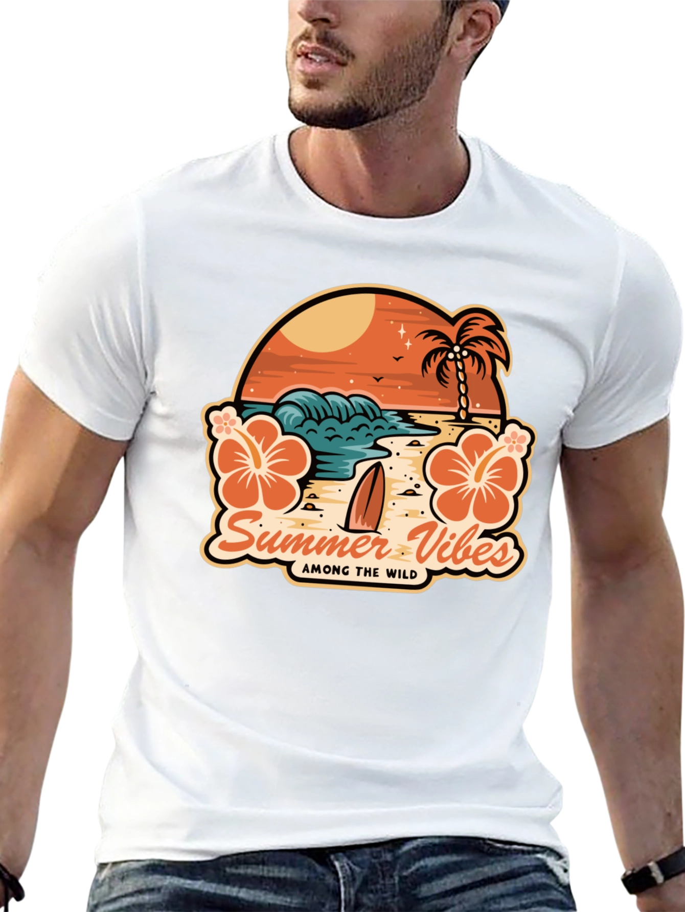 Summer Vibes Graphic T-Shirt