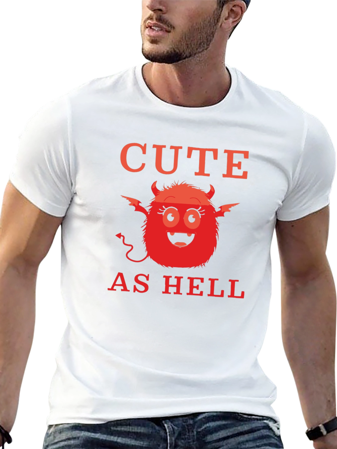 Cute as Hell Graphic T-Shirt