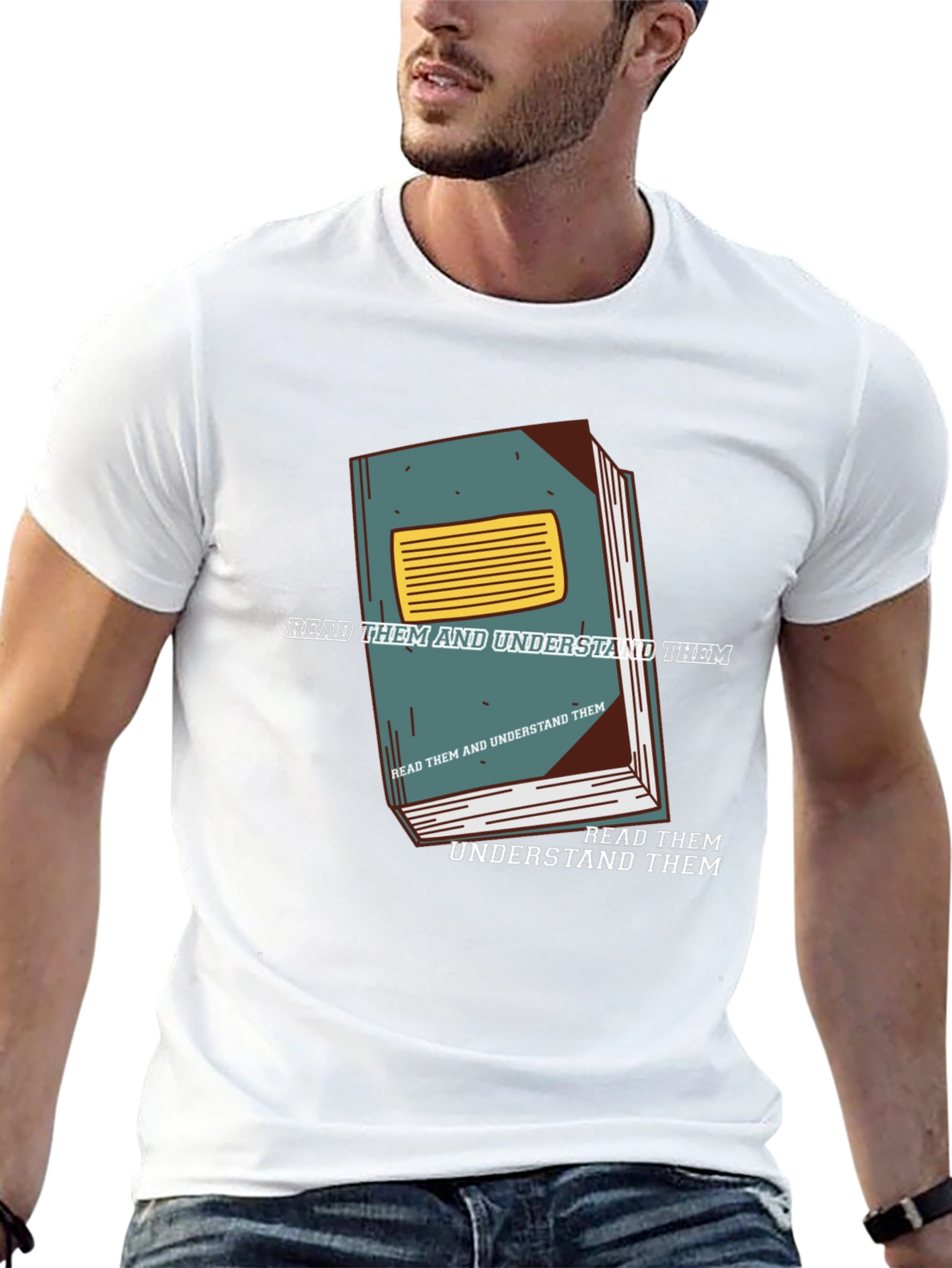 Read & Understand Them Black T-Shirt
