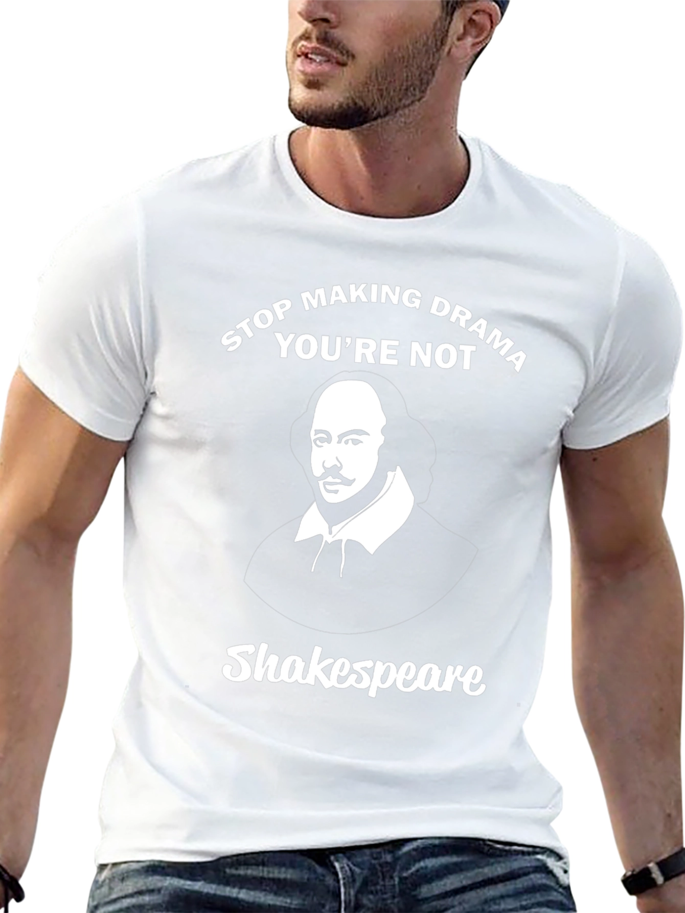 Stop Making Drama Shakespeare Graphic Tee