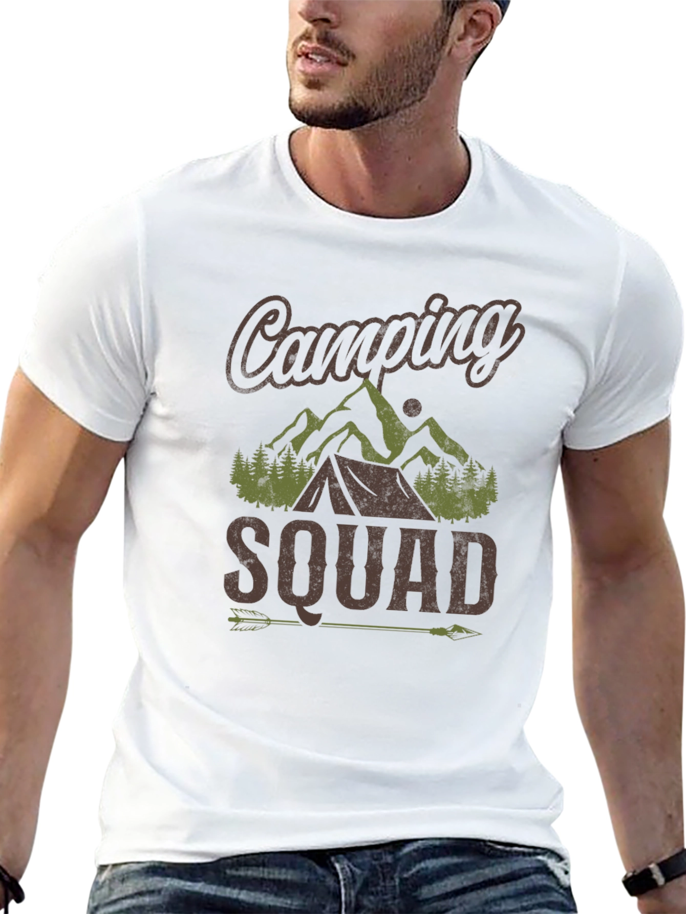 Camping Squad Graphic Tee - Adventure Ready!