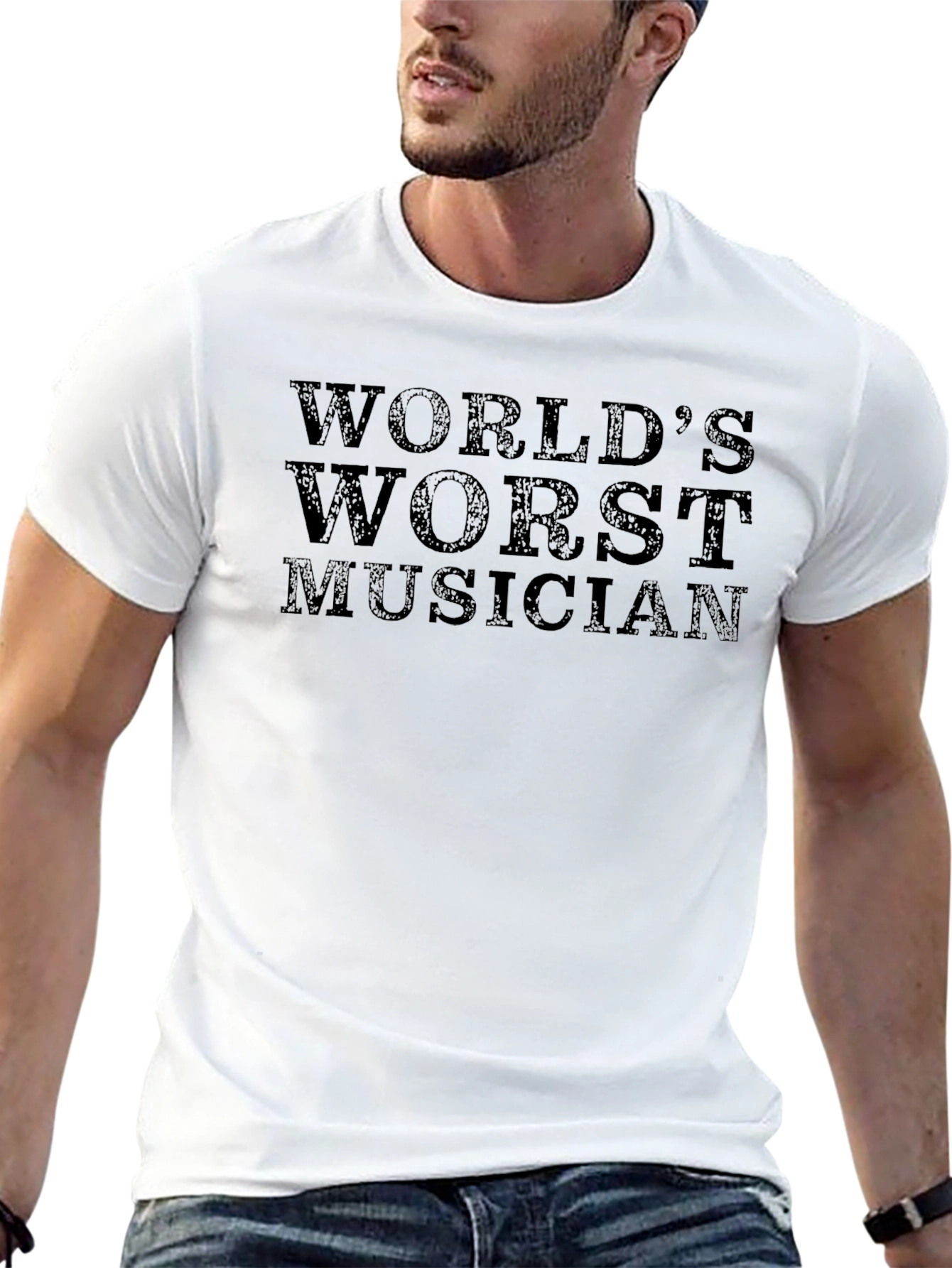 Worlds Worst Musician Graphic Tee