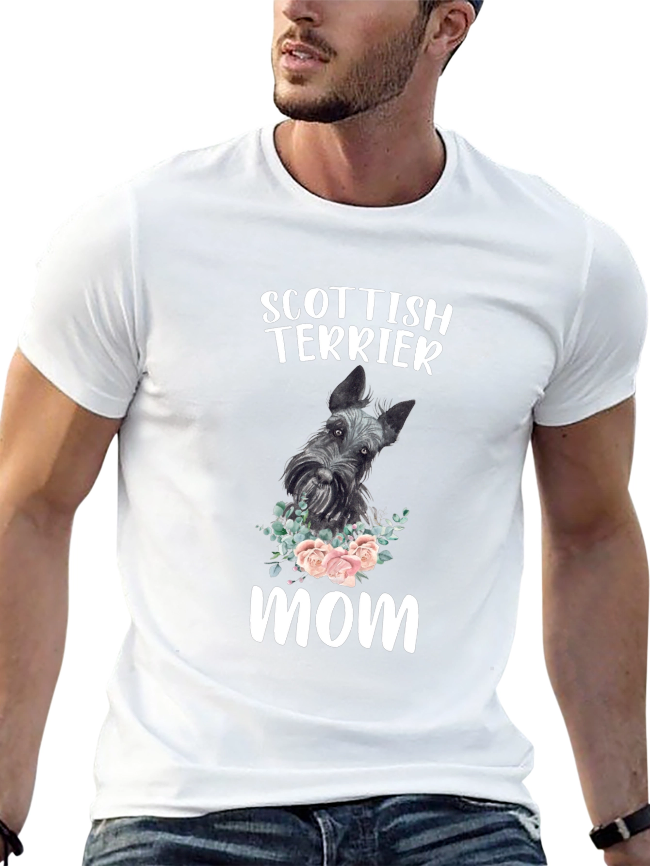 Scottish Terrier Mom T-Shirt