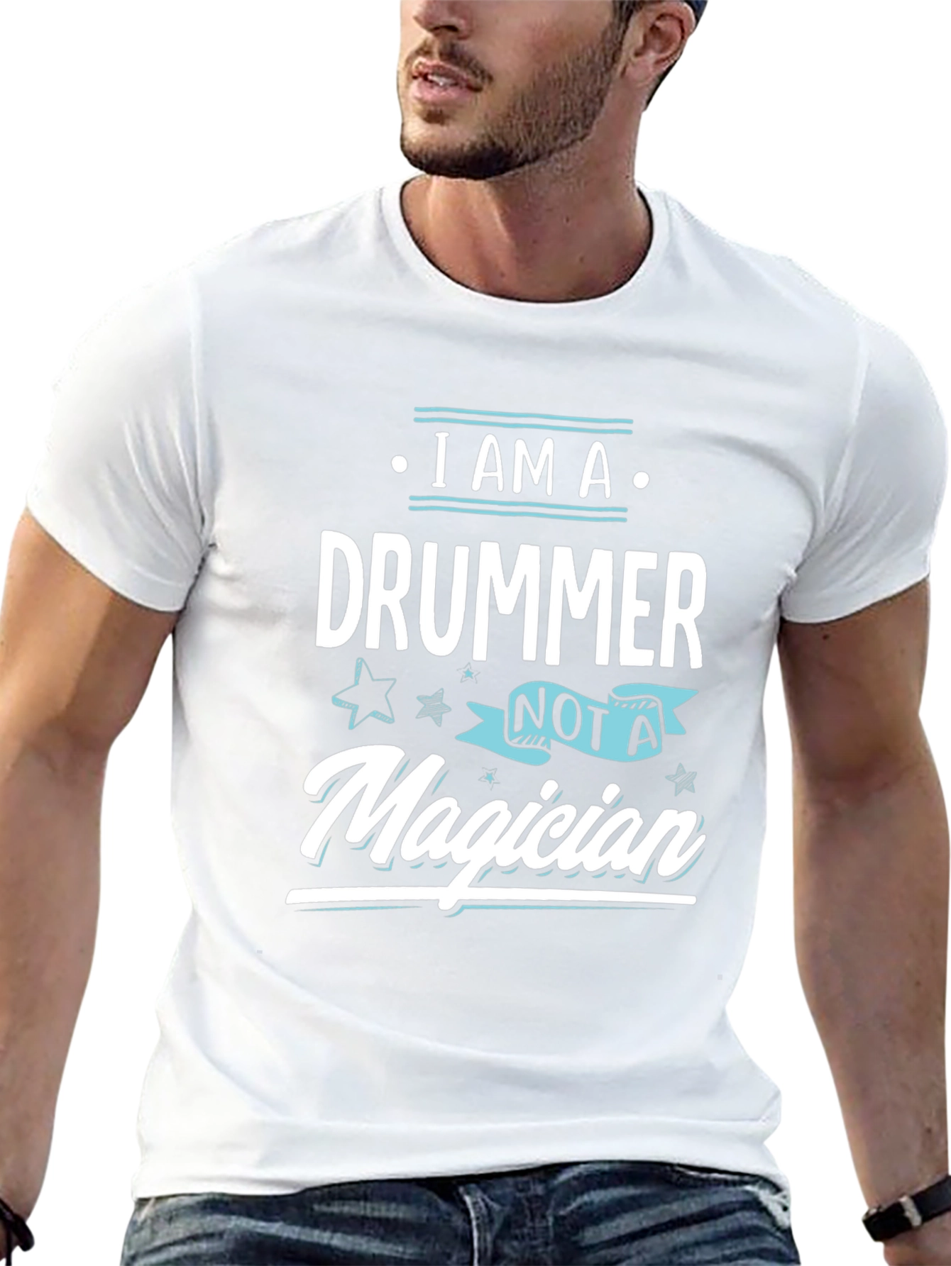 I am a Drummer Not A Magician T-Shirt
