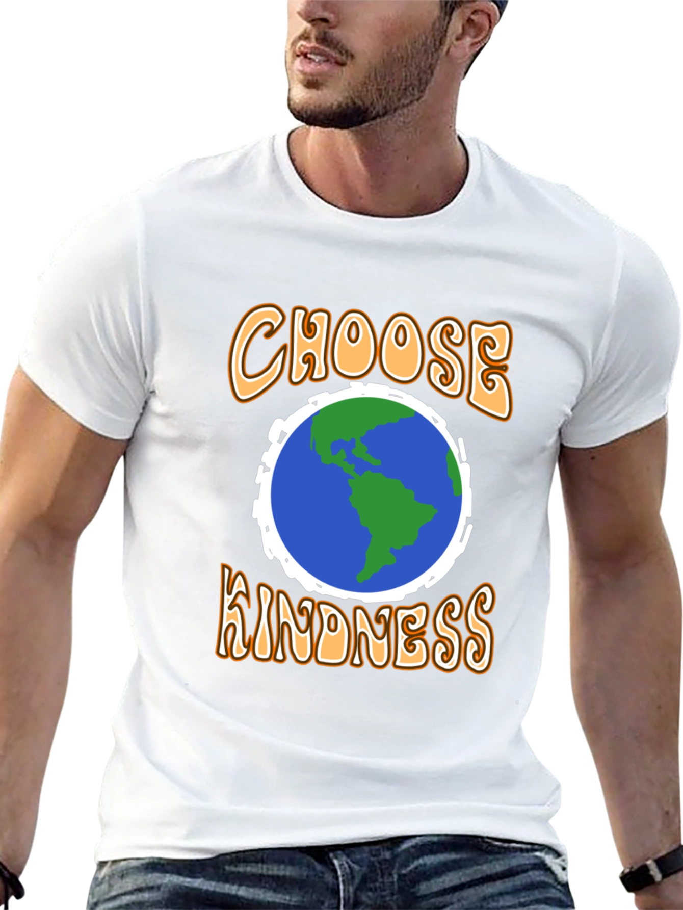 Choose Kindness Earth Graphic Tee