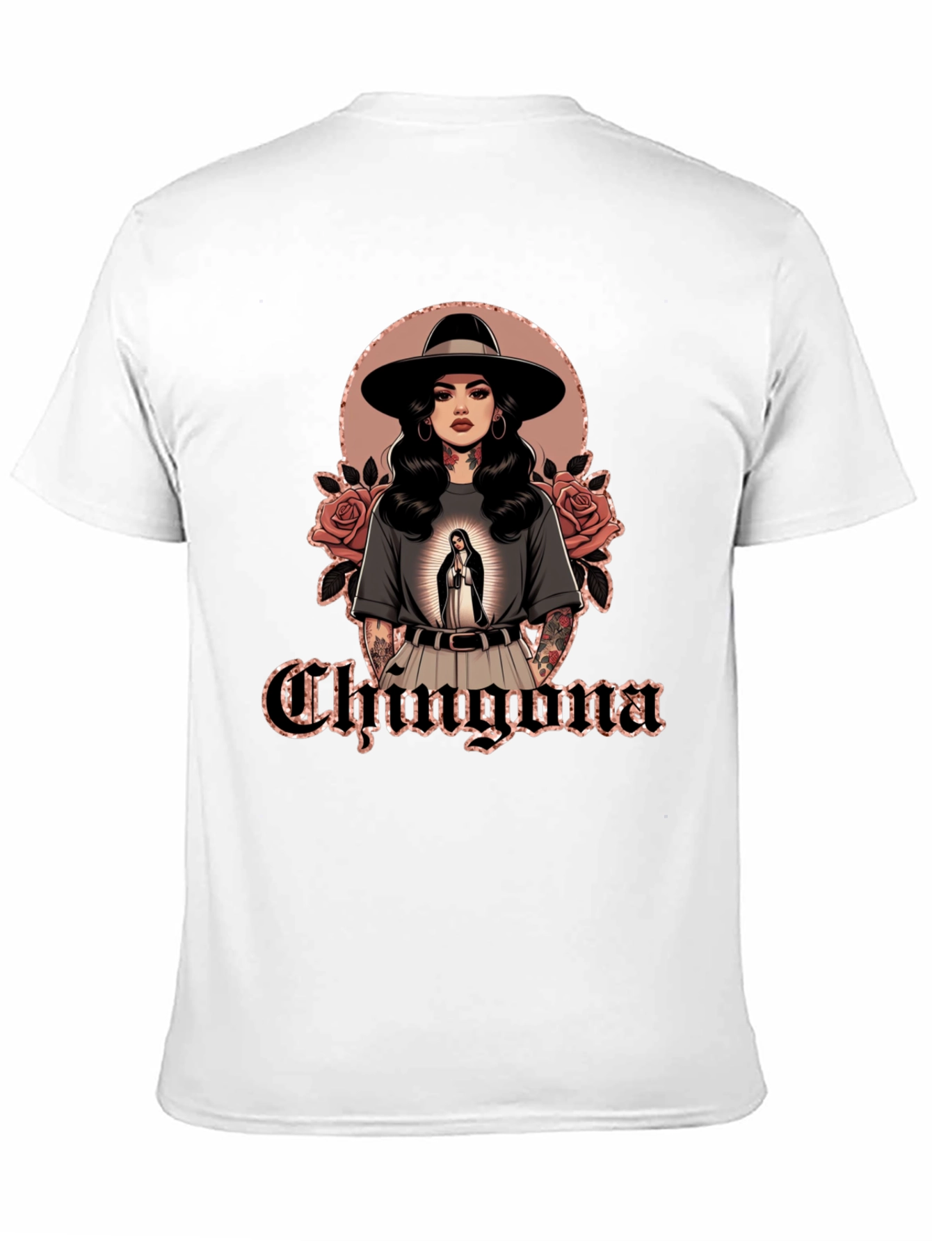 Chingona Latina Graphic Tee - Stylish Womens T-Shirt