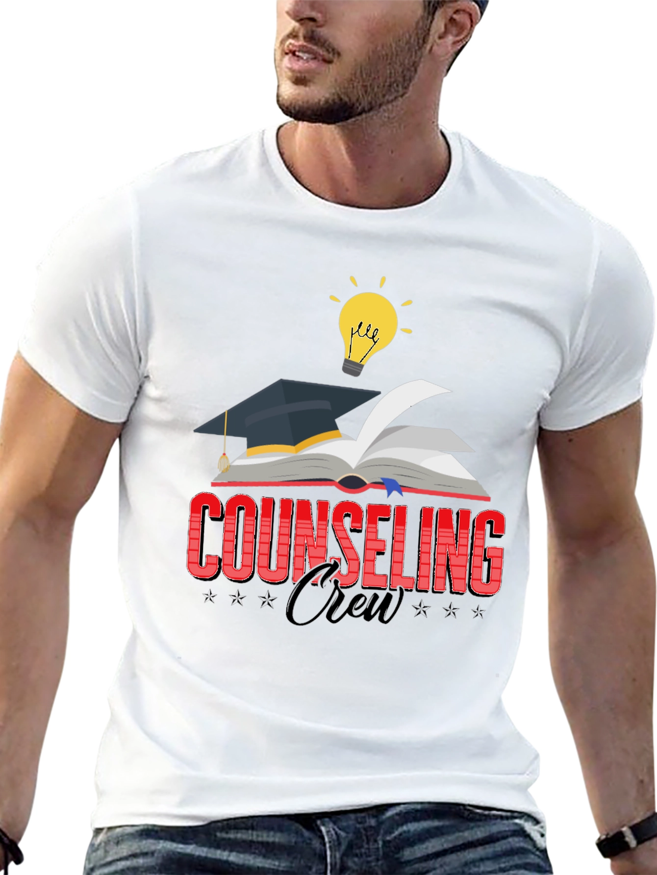 Counseling Crew T-Shirt - Idea & Graduation Design