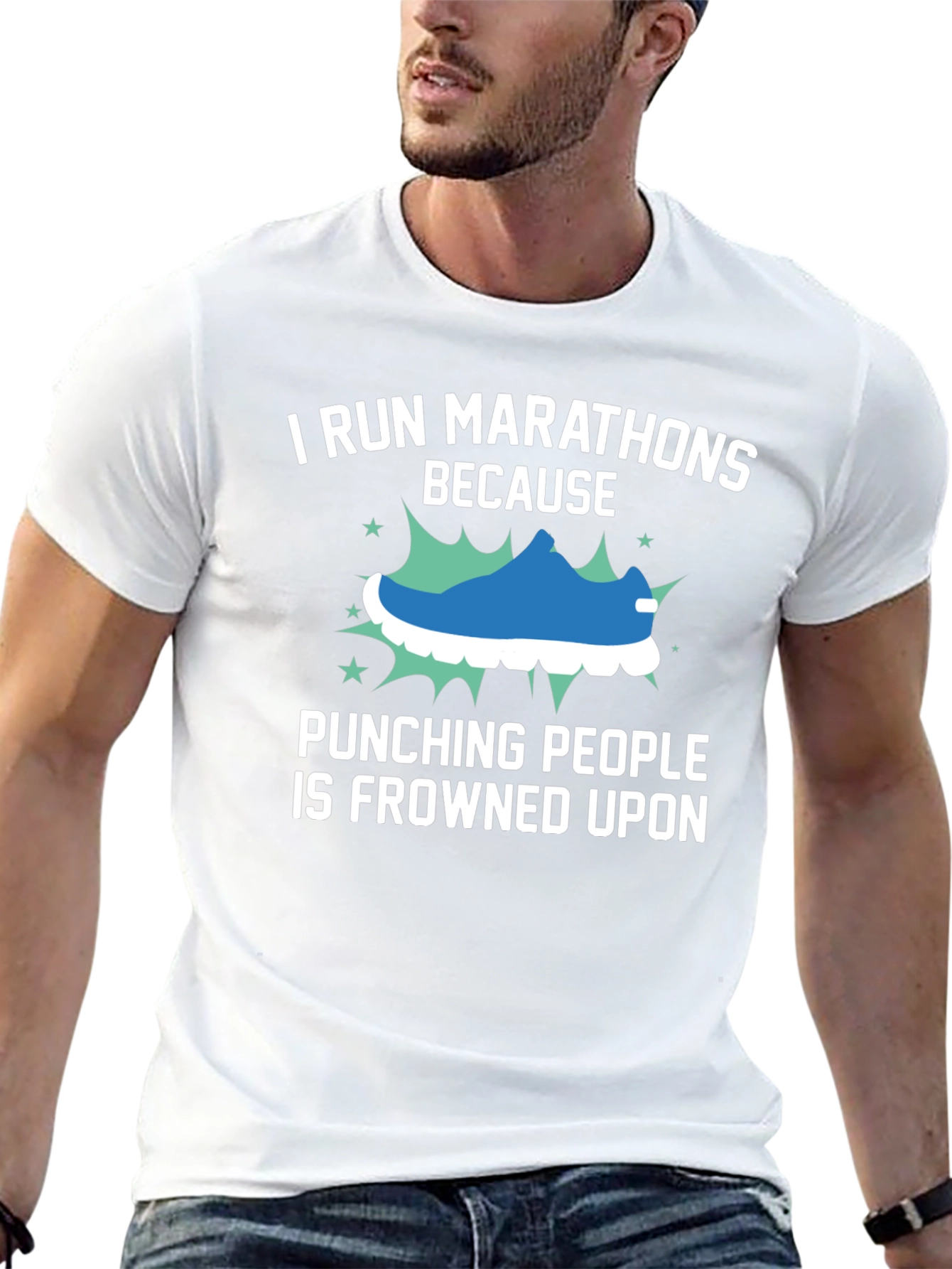 Funny Marathon Runner T-Shirt