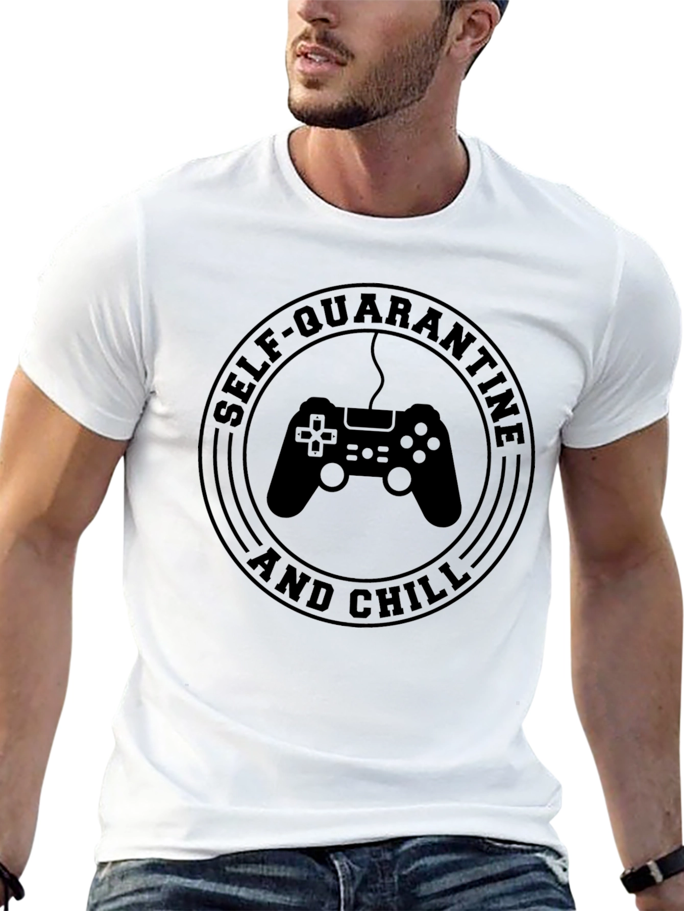 Self-Quarantine & Chill Gaming T-Shirt