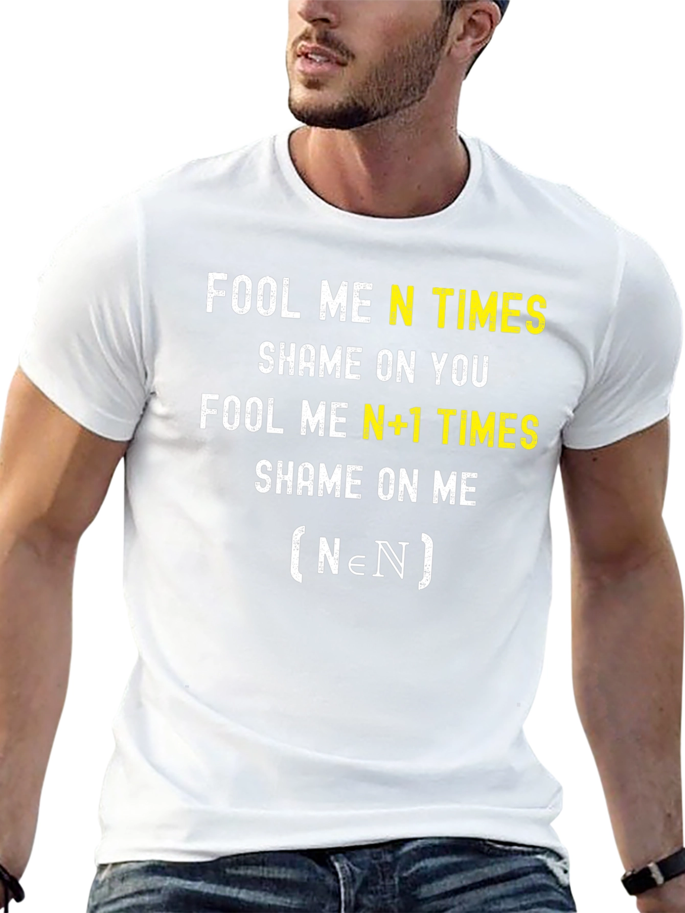 Fool Me N Times Math Geek T-Shirt