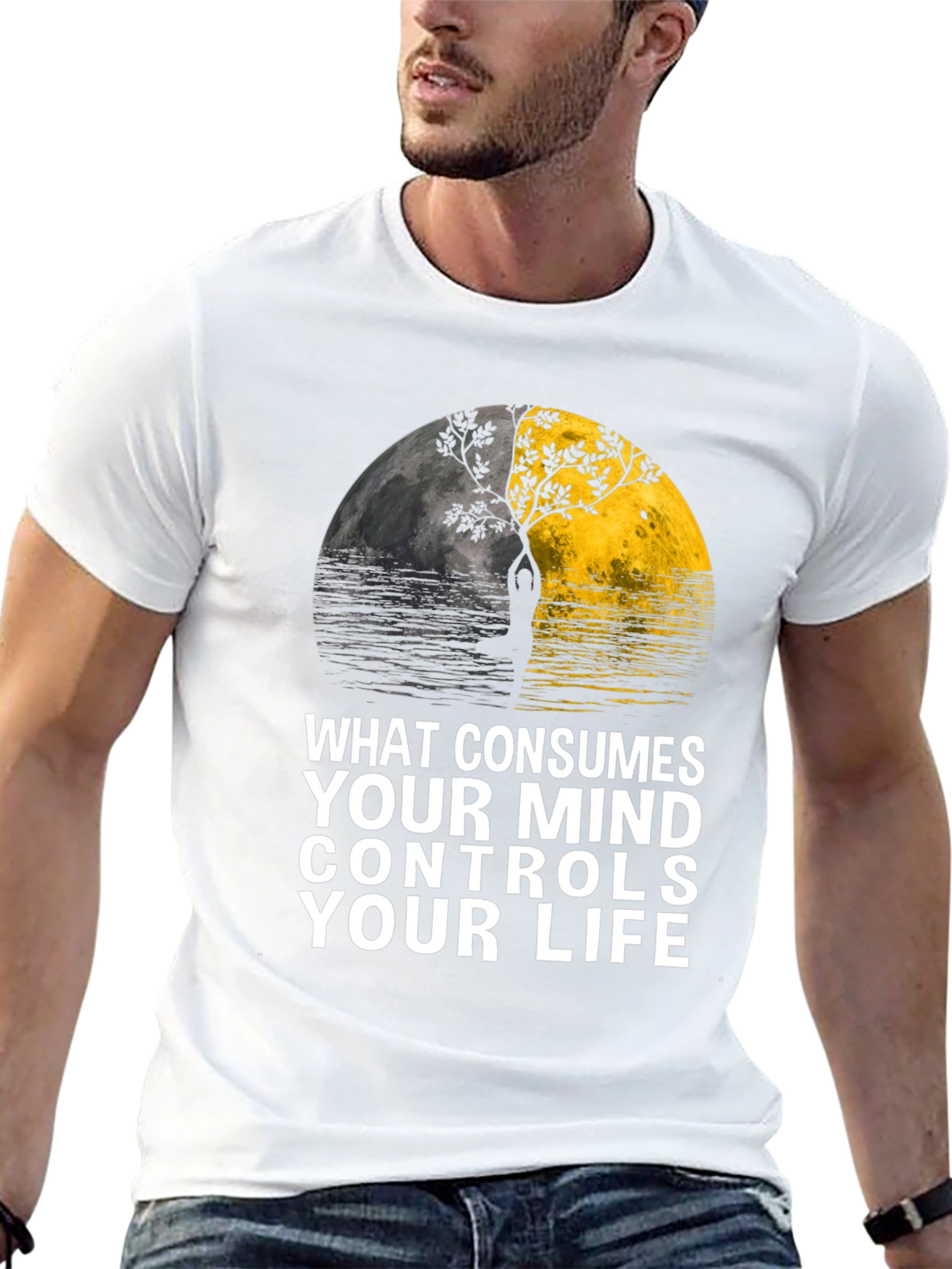 Mindful Living T-Shirt: What Consumes Your Mind
