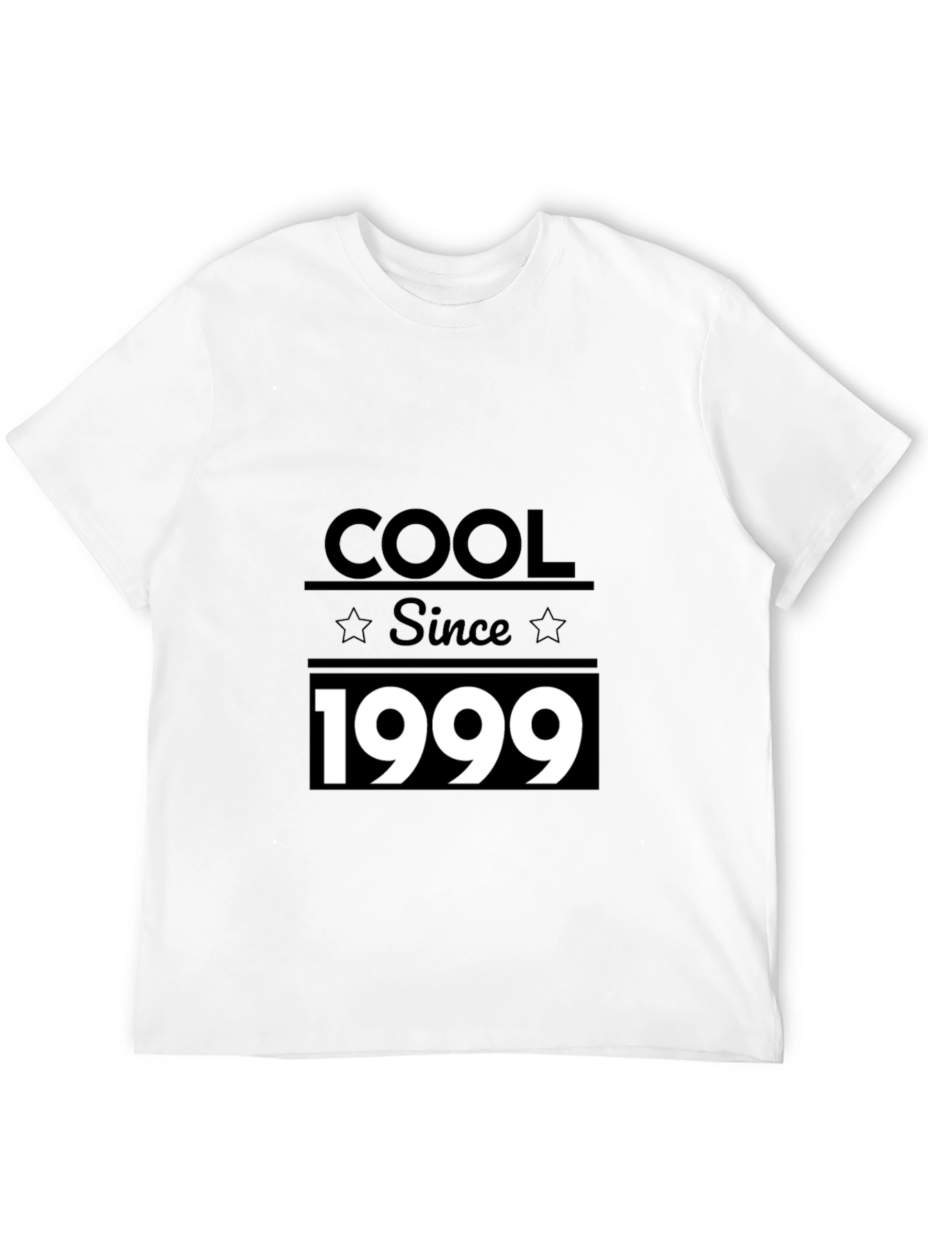 Cool Since 1999 Black Graphic T-Shirt