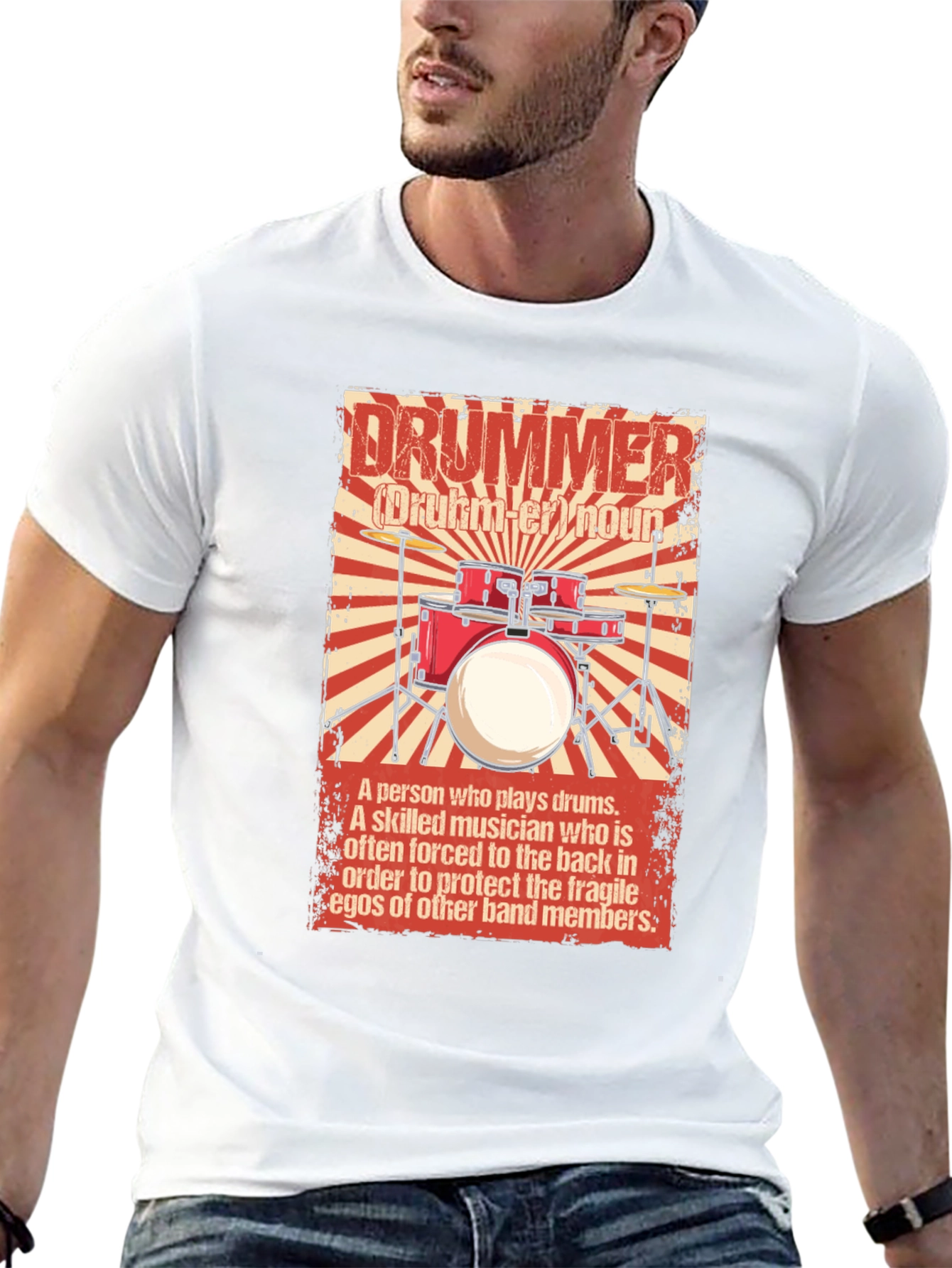 Drummer Definition Graphic T-Shirt