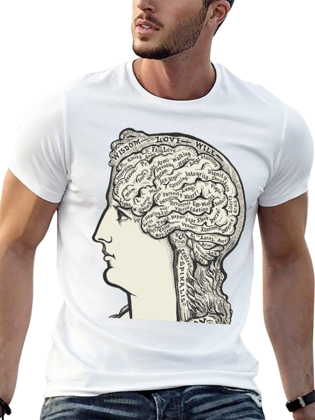Anatomical Mind T-Shirt - Wisdom Love Will Design