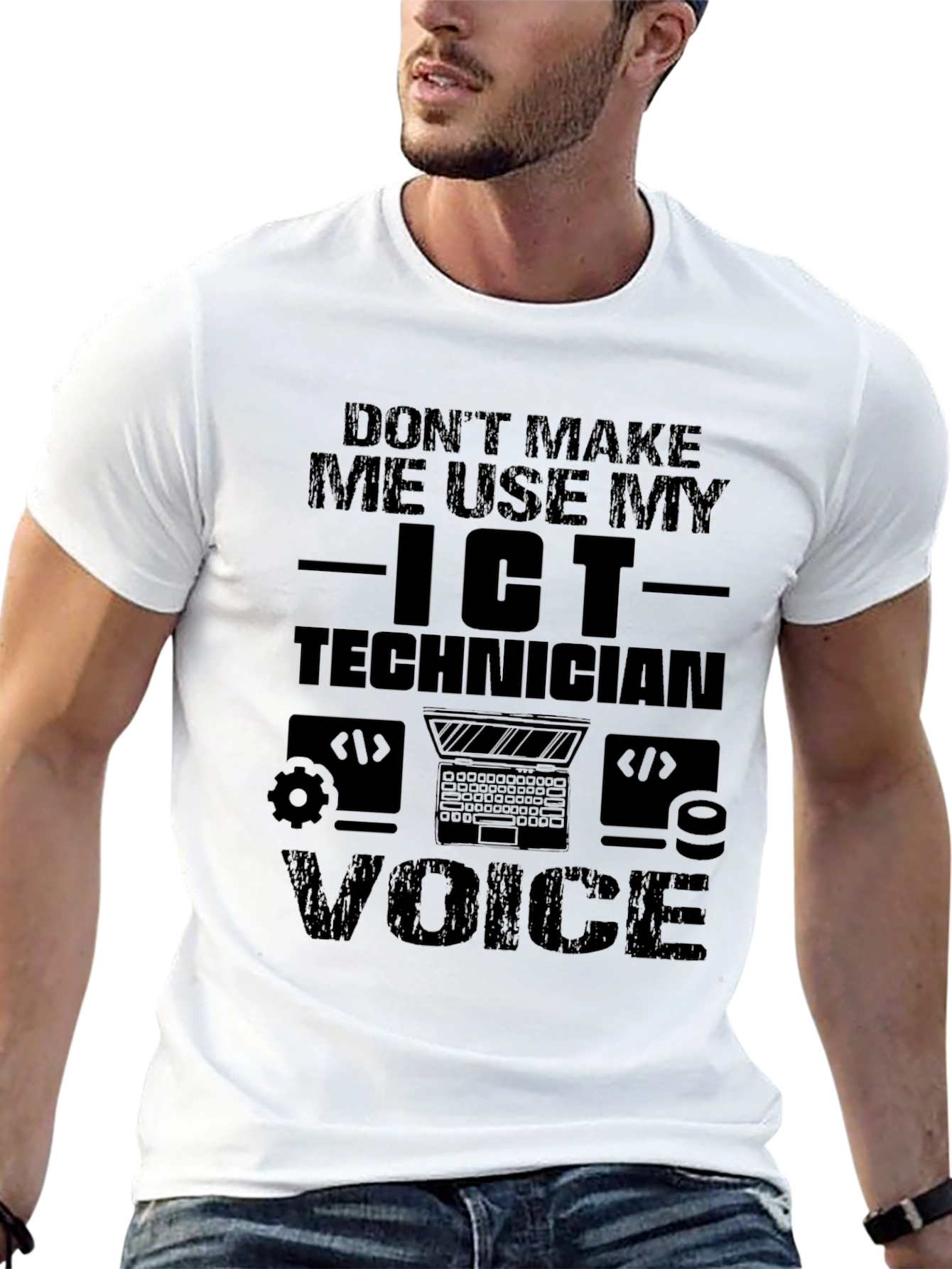 ICT Technician Voice Graphic Tee