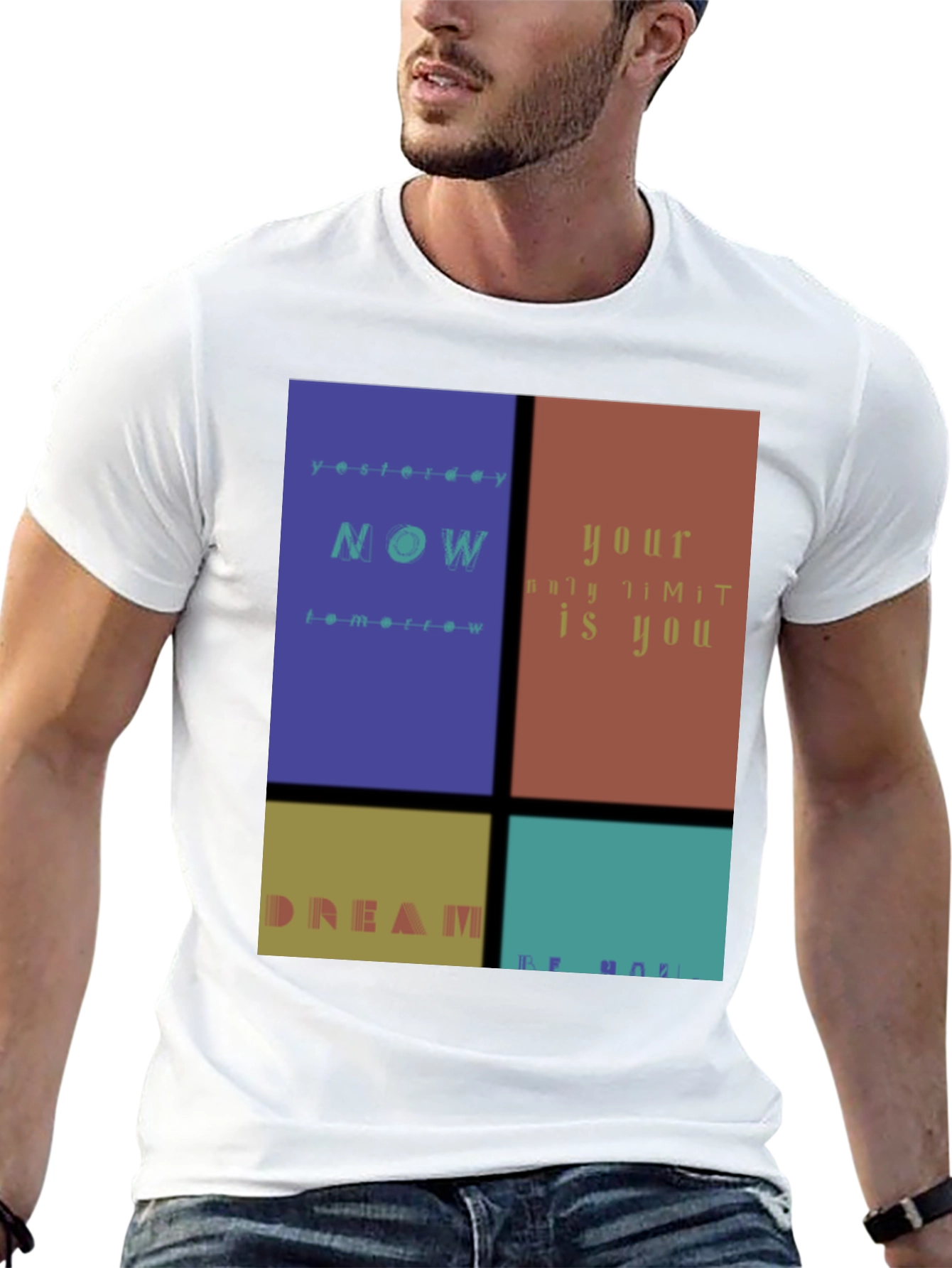 Inspirational Graphic Print T-Shirt