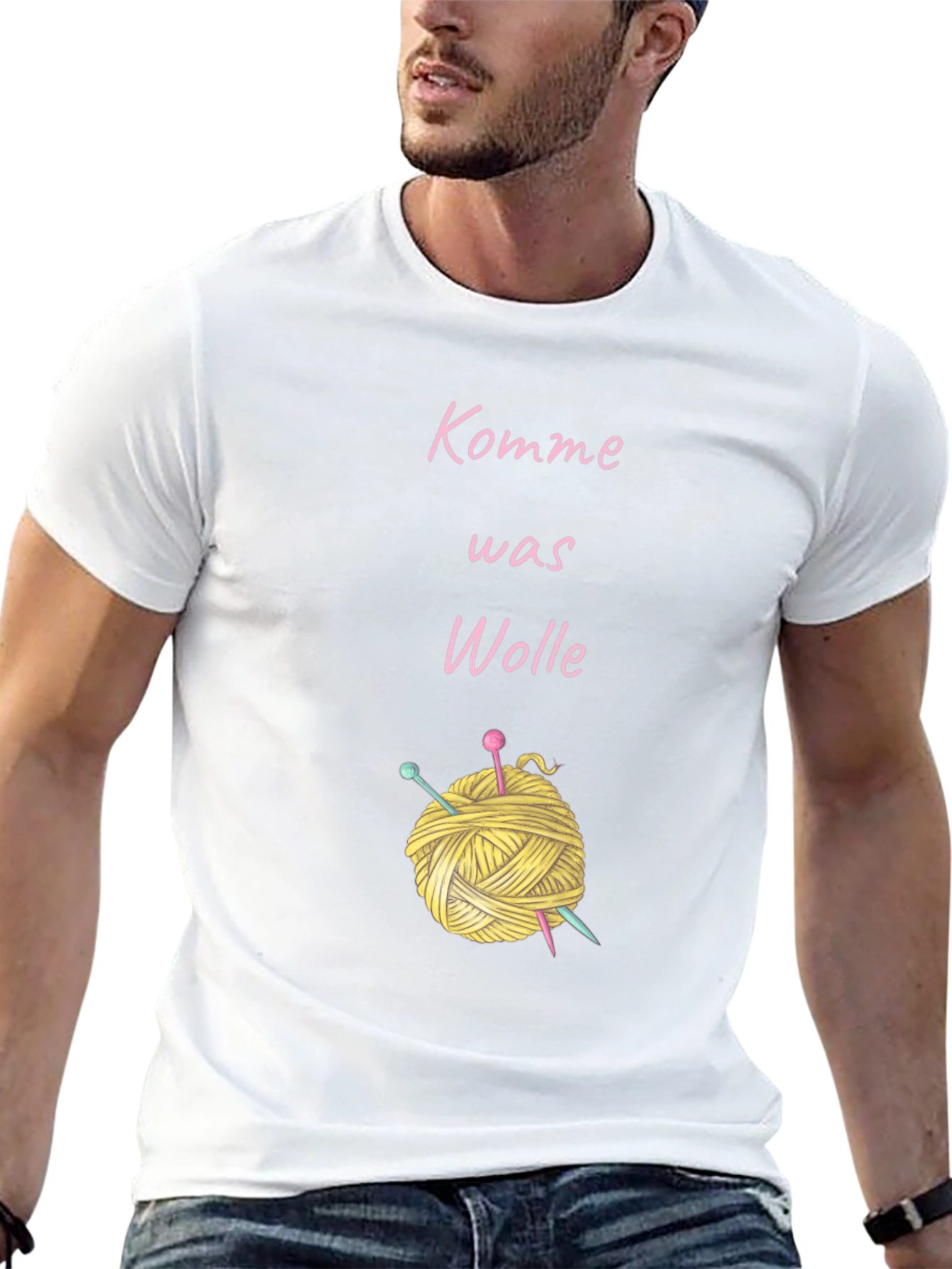 Knit Happens Graphic T-Shirt - Yarn & Needles