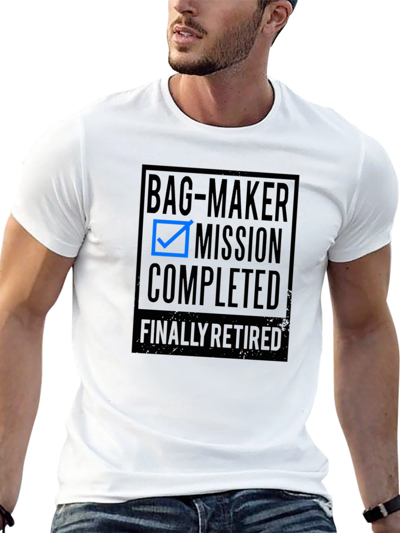 Bag-Maker Mission Completed Retired Tee