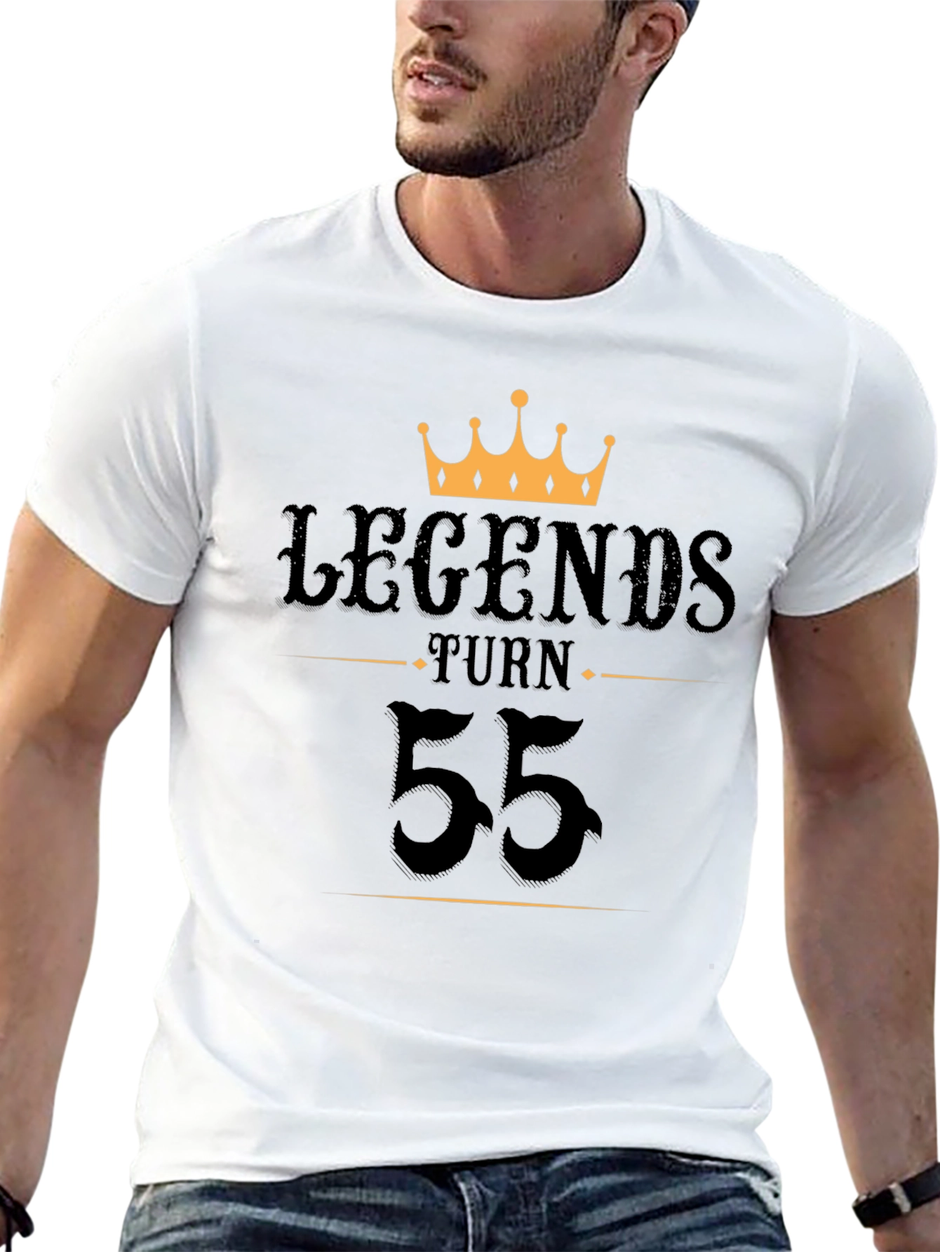 Legends Turn 55 T-Shirt Birthday Gift