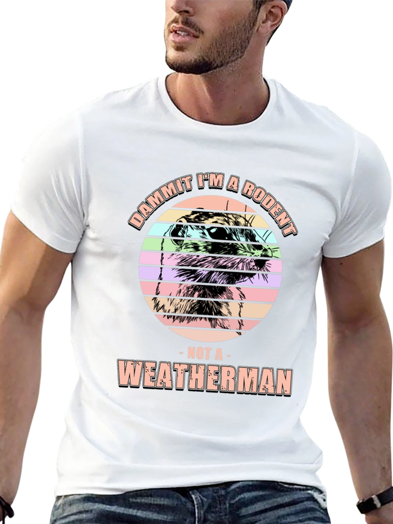 Rodent Weatherman Graphic Tee