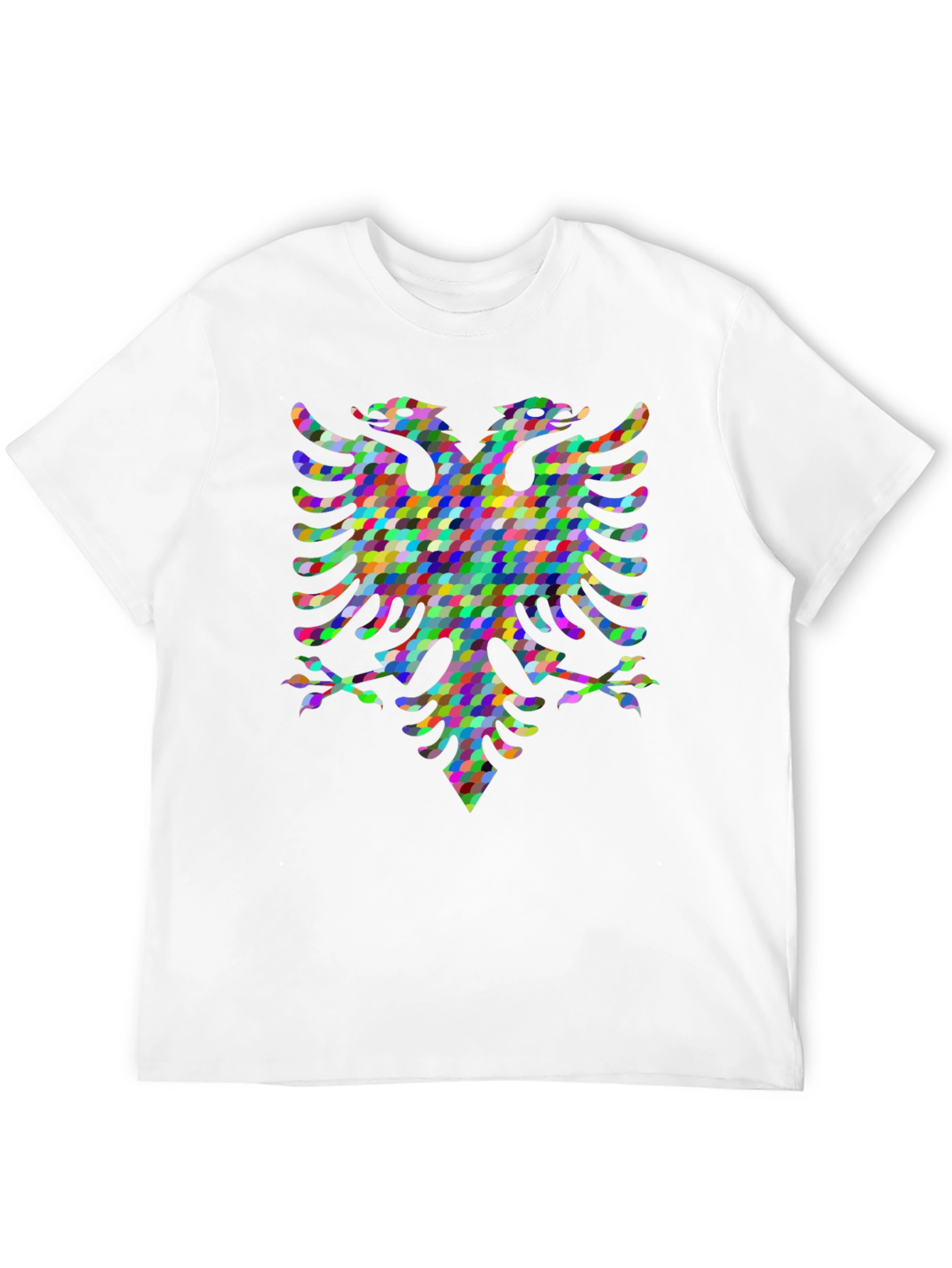Colorful Eagle Graphic T-Shirt
