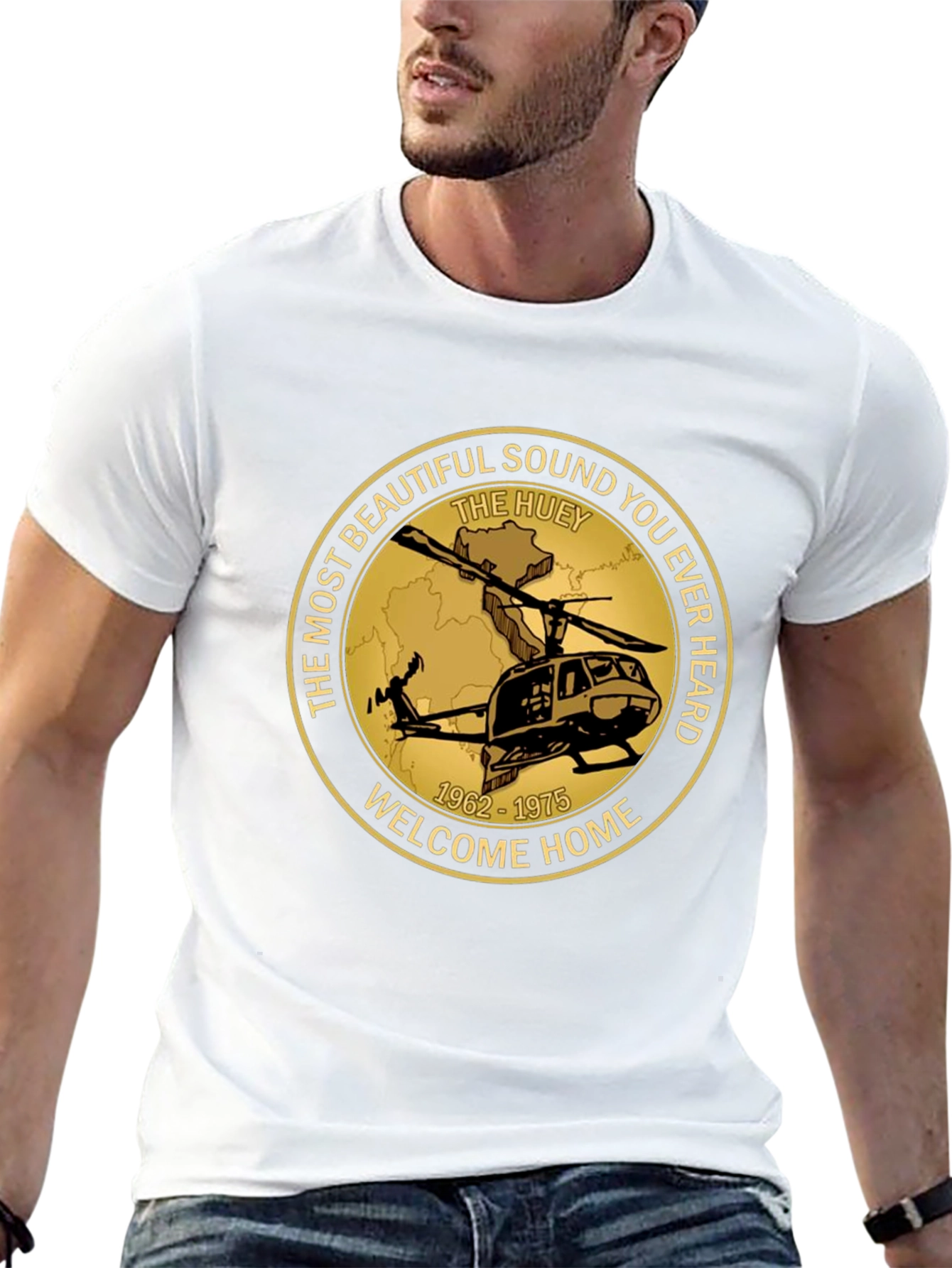 The Huey - Welcome Home Black T-Shirt